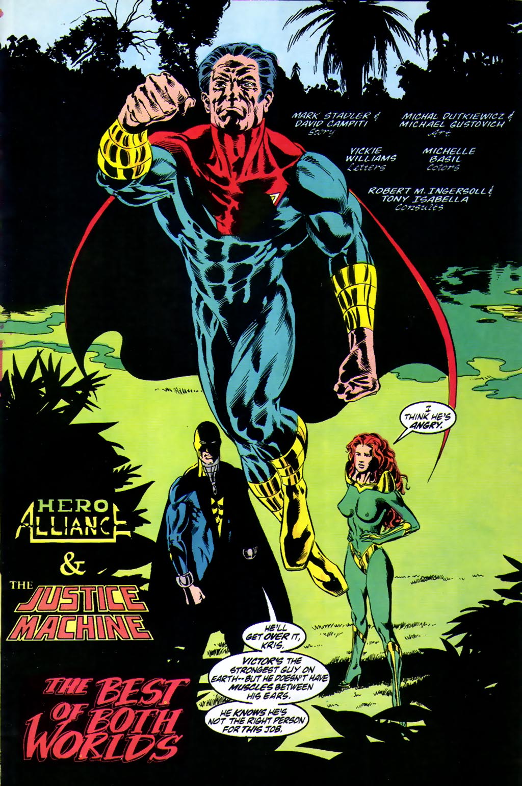 Read online Hero Alliance & Justice Machine: Identity Crisis comic -  Issue # Full - 3
