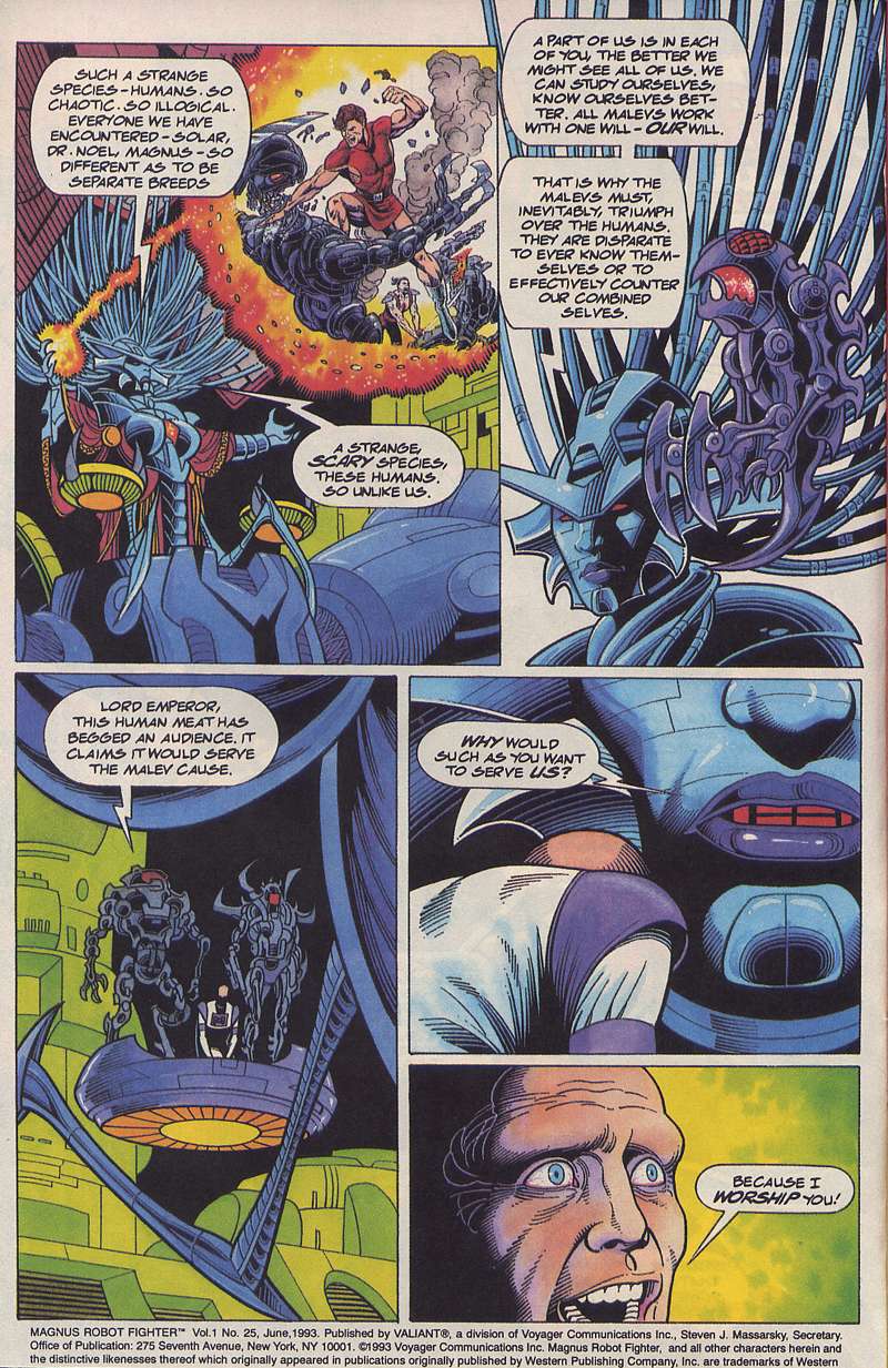 Read online Magnus Robot Fighter (1991) comic -  Issue #25 - 3