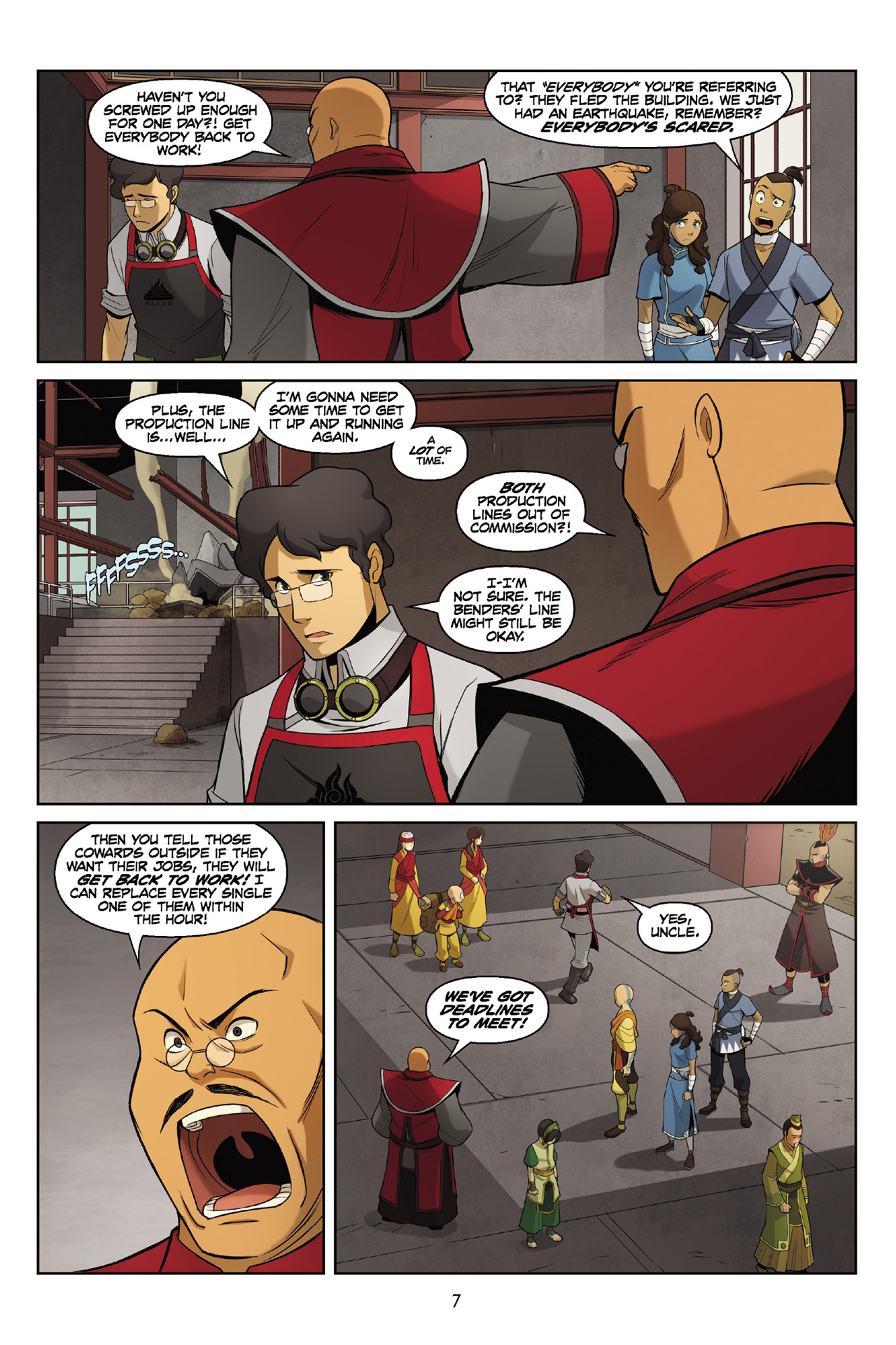 Read online Nickelodeon Avatar: The Last Airbender - The Rift comic -  Issue # Part 2 - 8