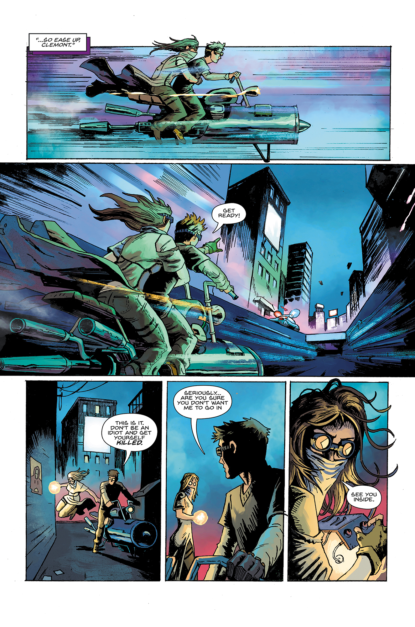 Read online Downcast comic -  Issue #2 - 10