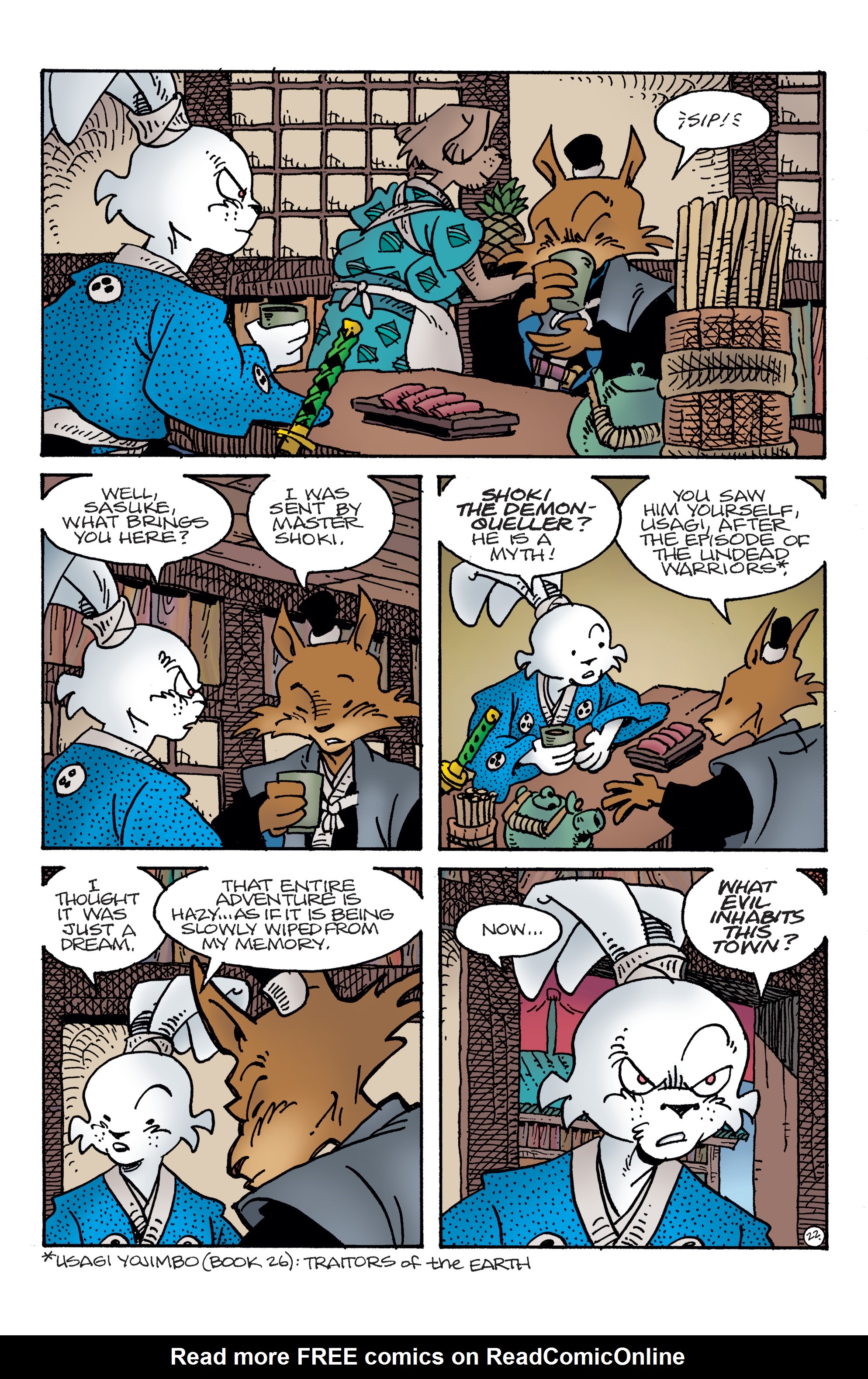 Read online Usagi Yojimbo (2019) comic -  Issue #1 - 23