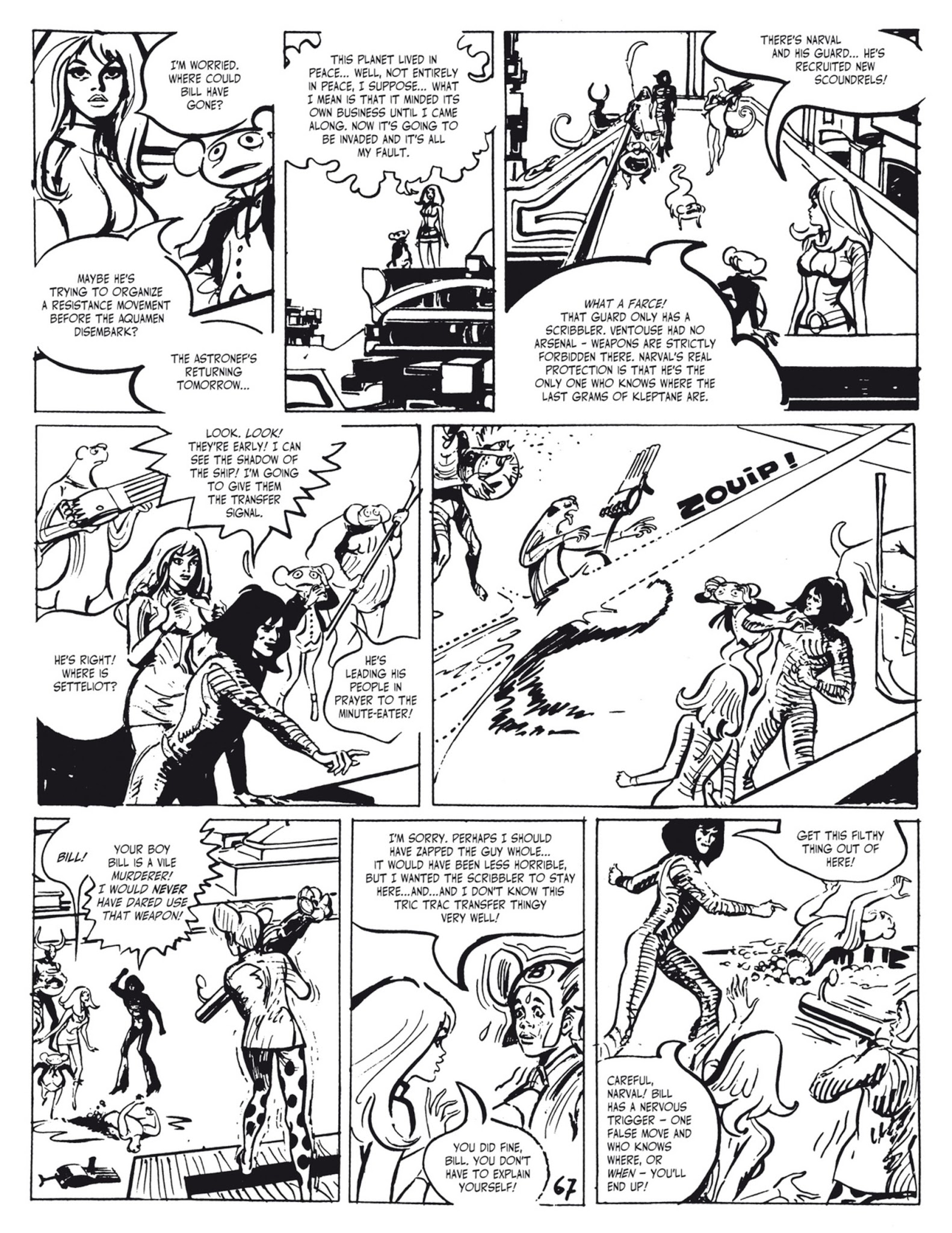 Read online Barbarella and The Wrath of the Minute-Eater comic -  Issue # TPB - 72