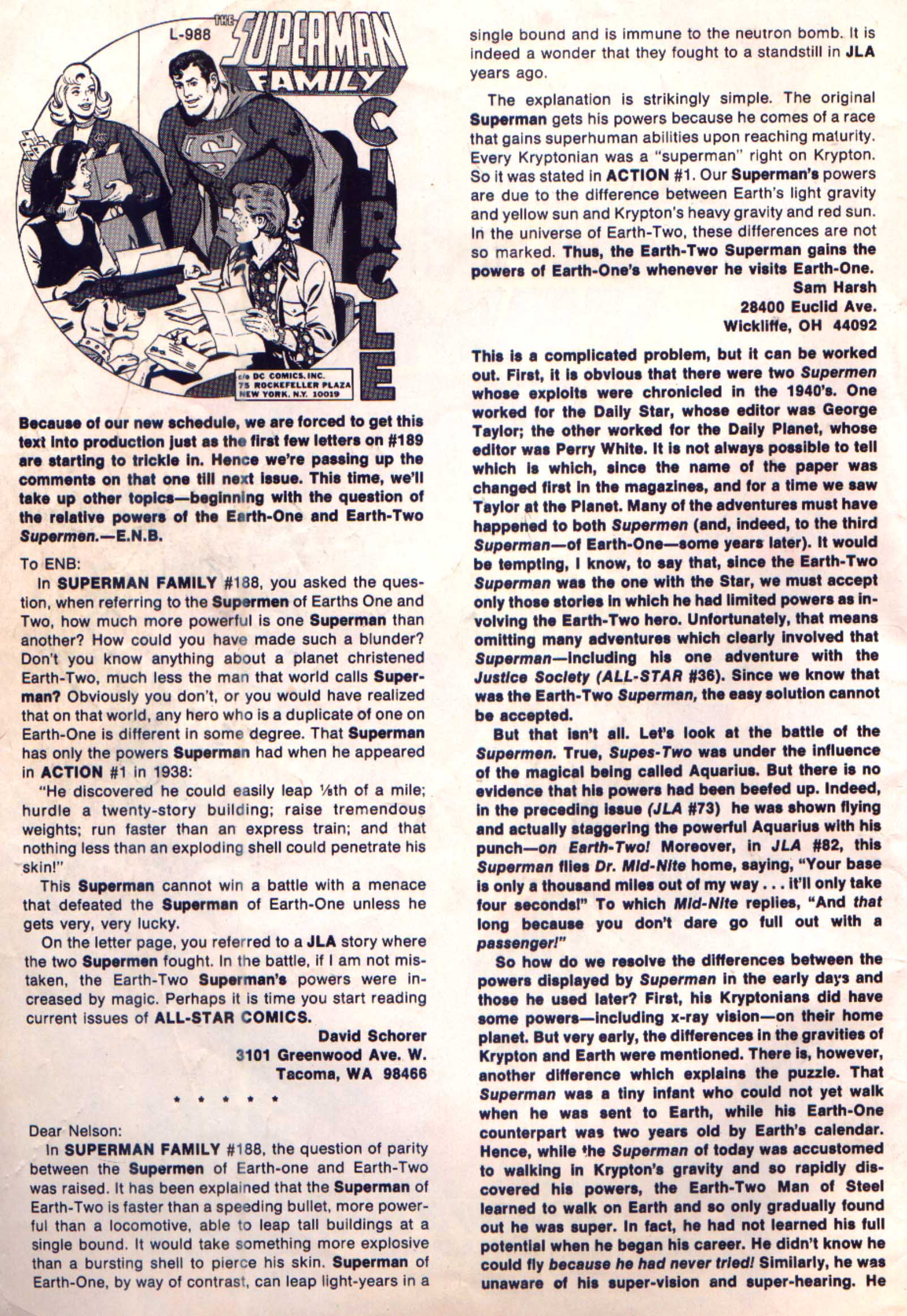 Read online The Superman Family comic -  Issue #191 - 2