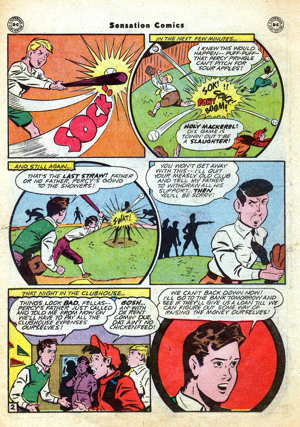 Read online Sensation (Mystery) Comics comic -  Issue #60 - 18