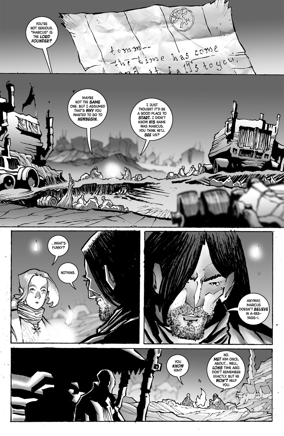 Read online Wasteland (2006) comic -  Issue #3 - 20