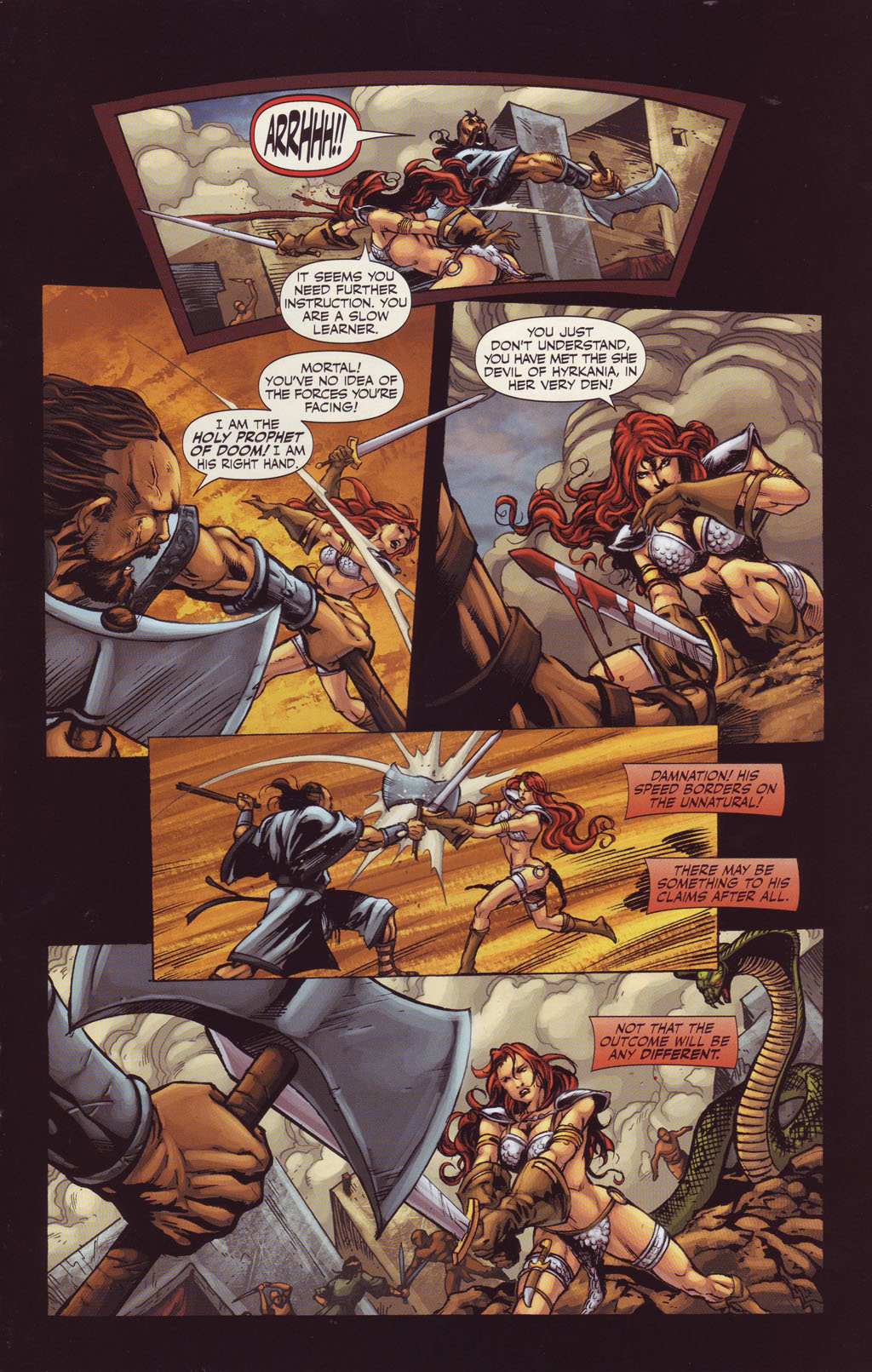 Read online Red Sonja vs. Thulsa Doom comic -  Issue #3 - 21