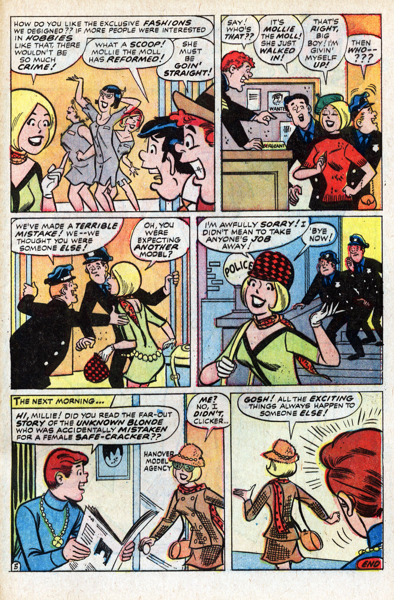 Read online Millie the Model comic -  Issue #165 - 33