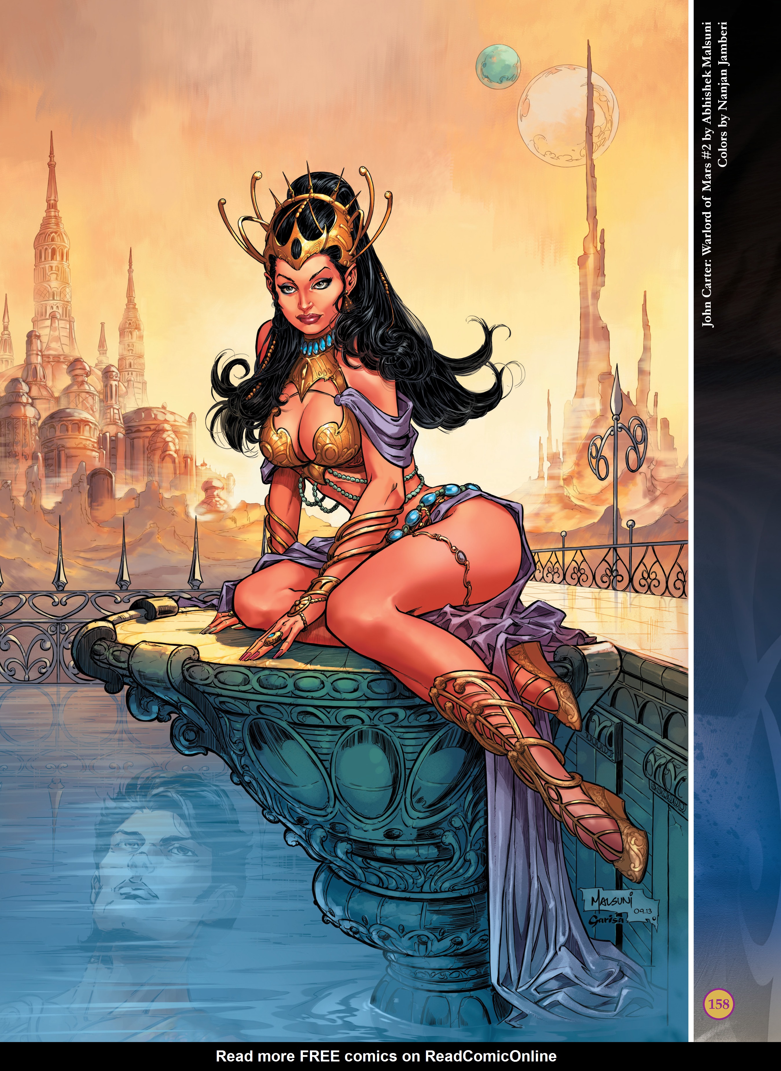 Read online The Art of Dejah Thoris and the Worlds of Mars comic -  Issue # TPB 2 (Part 2) - 57
