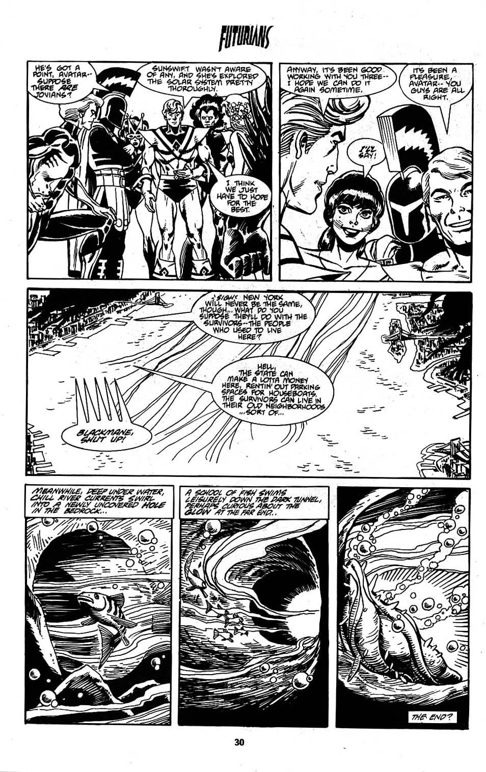 Read online Futurians comic -  Issue # Full - 30