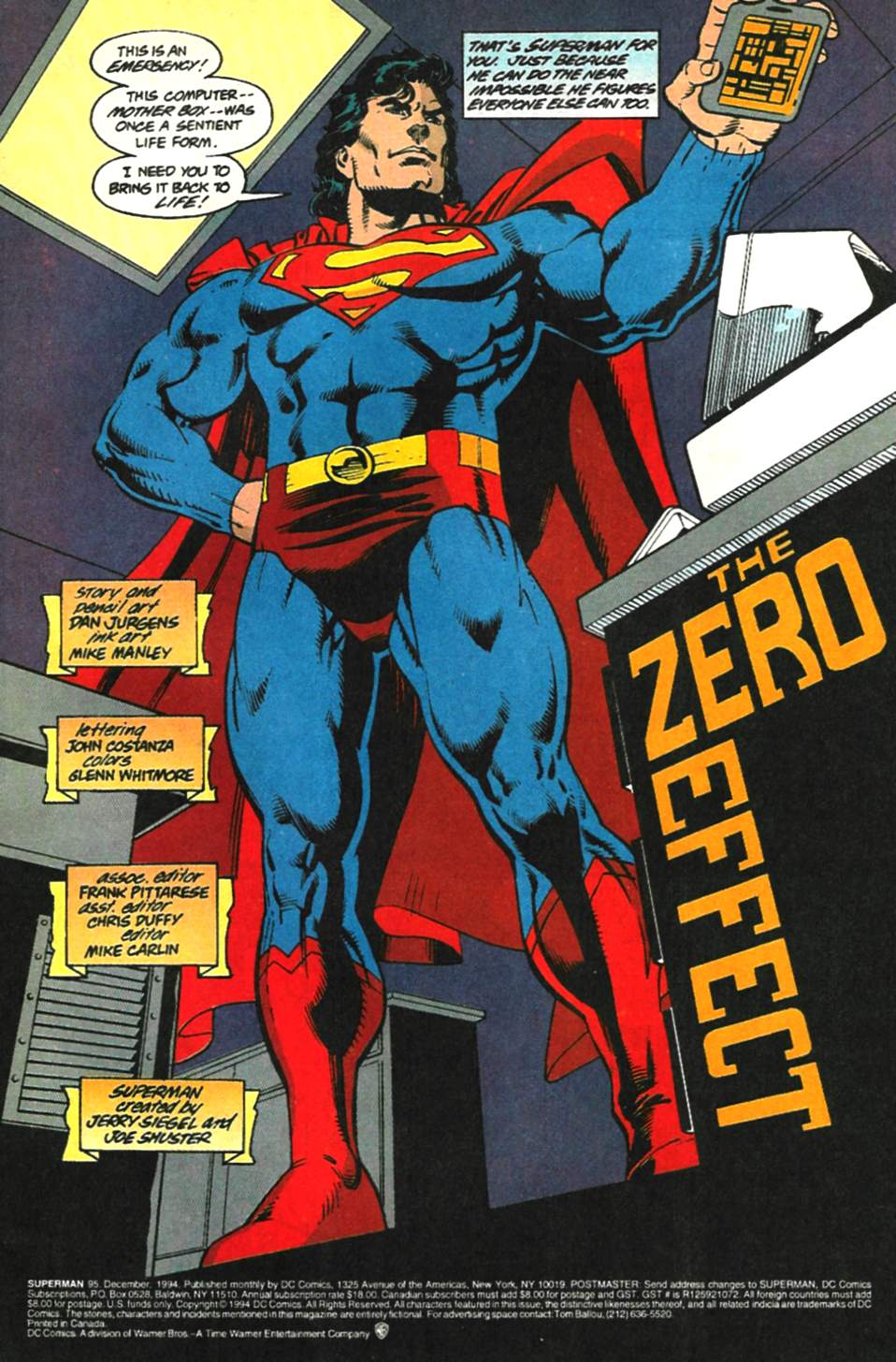 Read online Superman (1987) comic -  Issue #95 - 2