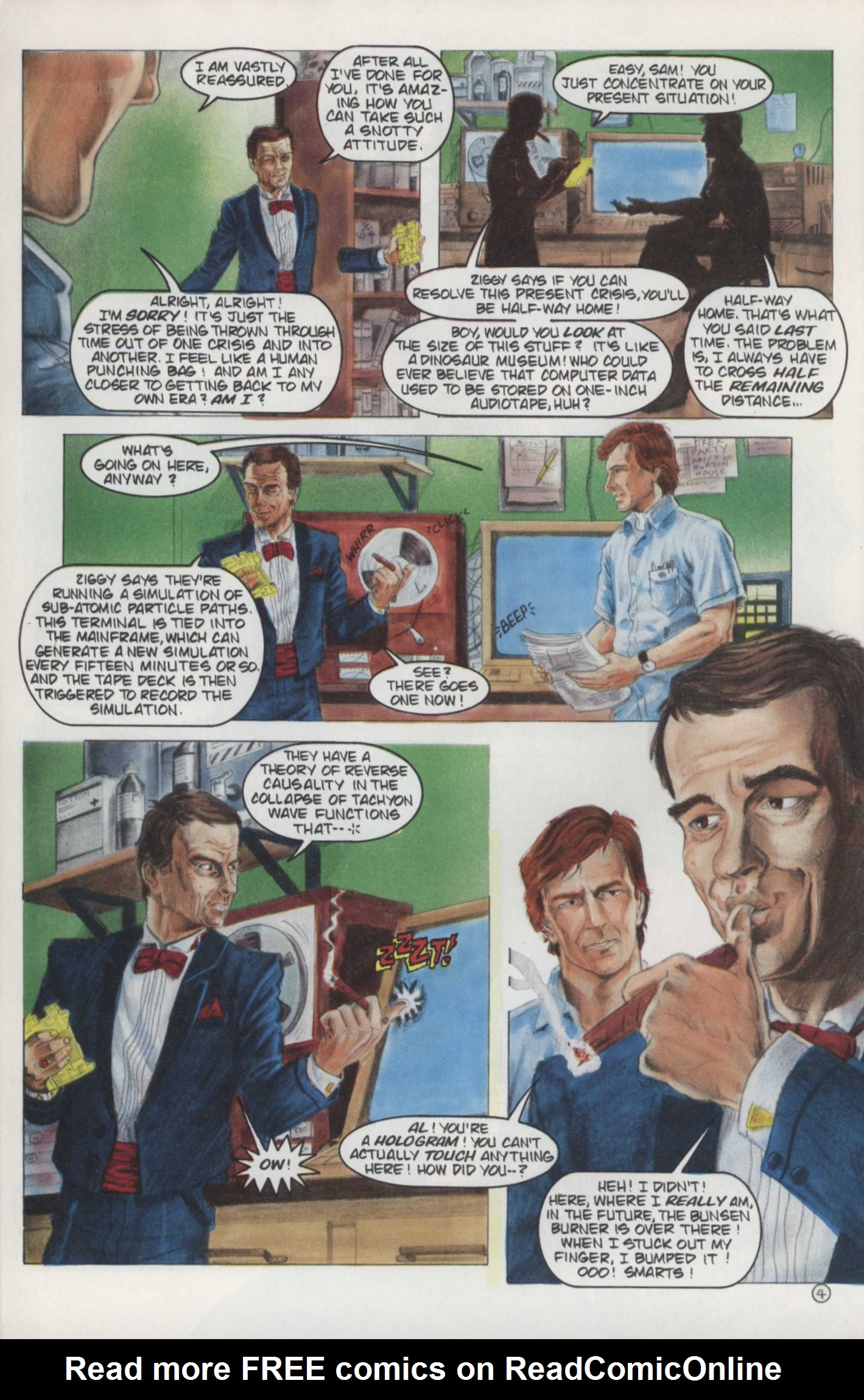 Read online Quantum Leap comic -  Issue #3 - 22