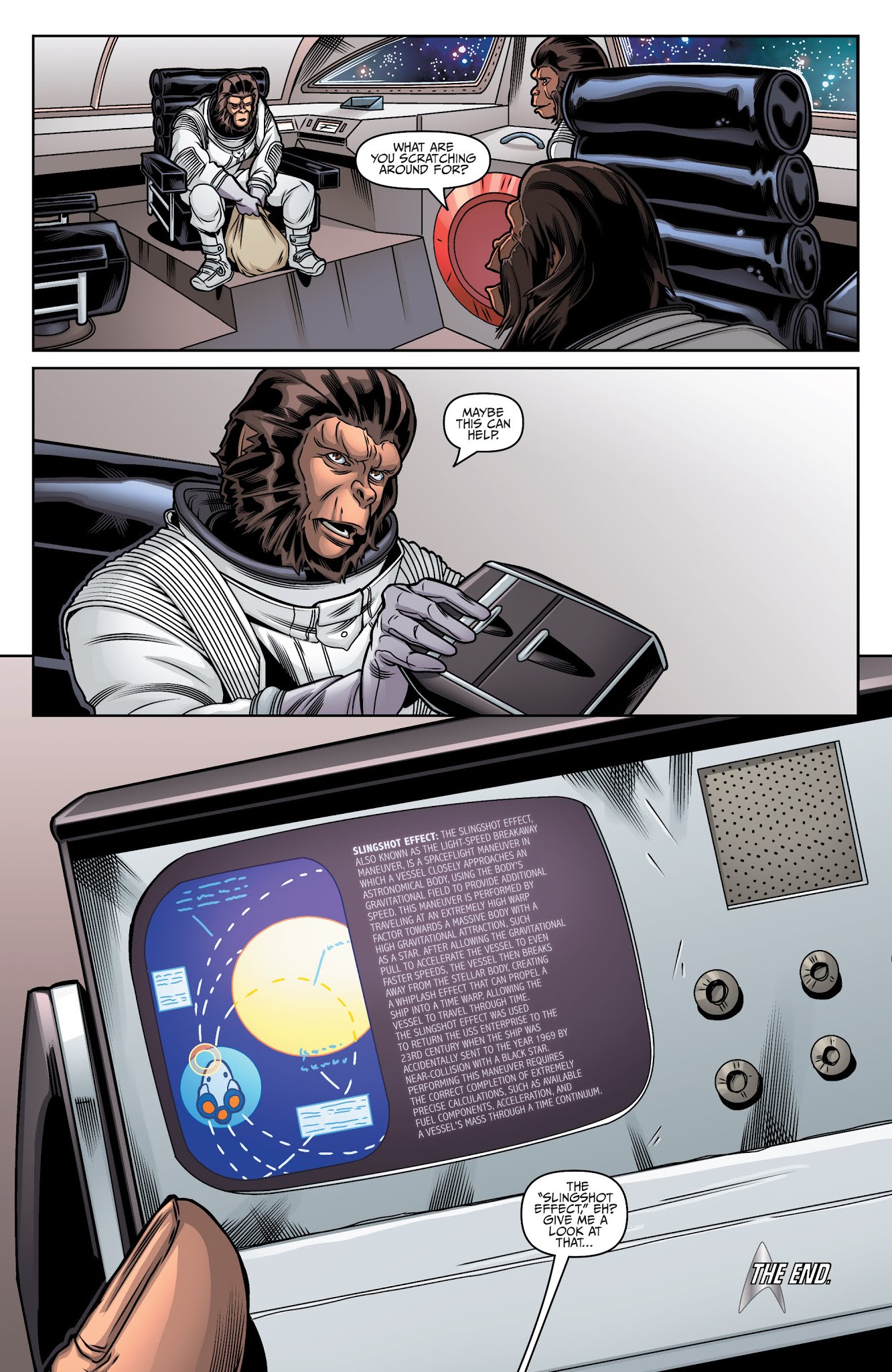 Read online Star Trek/Planet of the Apes: The Primate Directive comic -  Issue #5 - 22