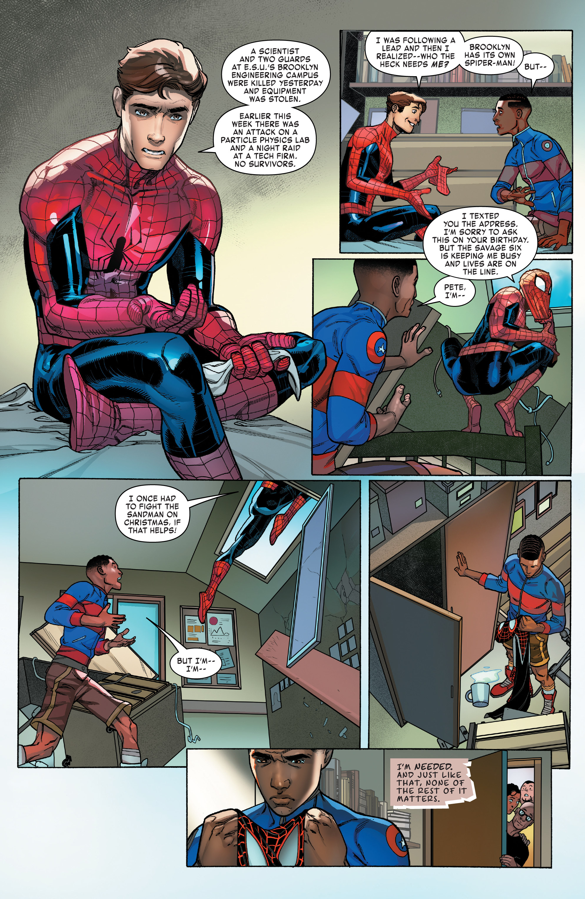 Read online Miles Morales: Spider-Man comic -  Issue #10 - 11