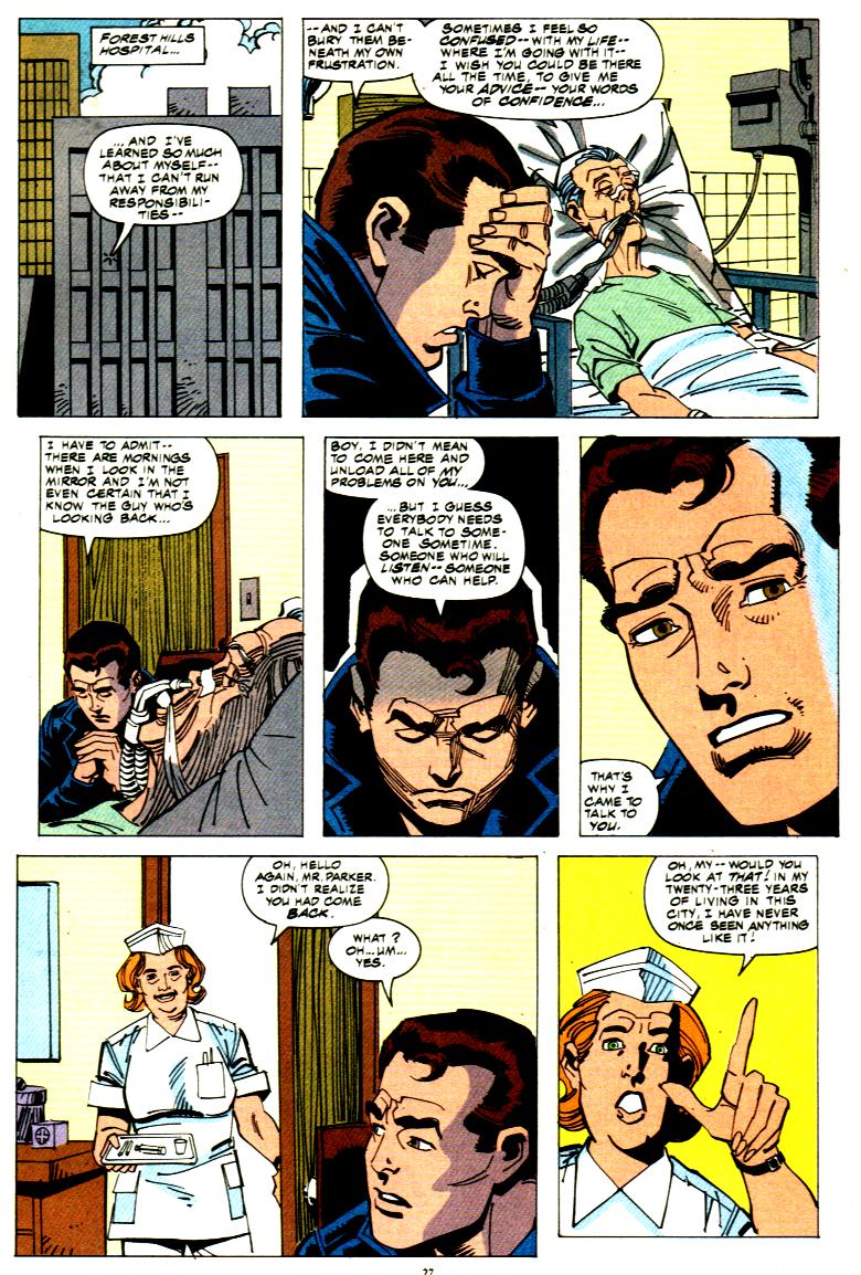 Read online The Spectacular Spider-Man (1976) comic -  Issue #216 - 21