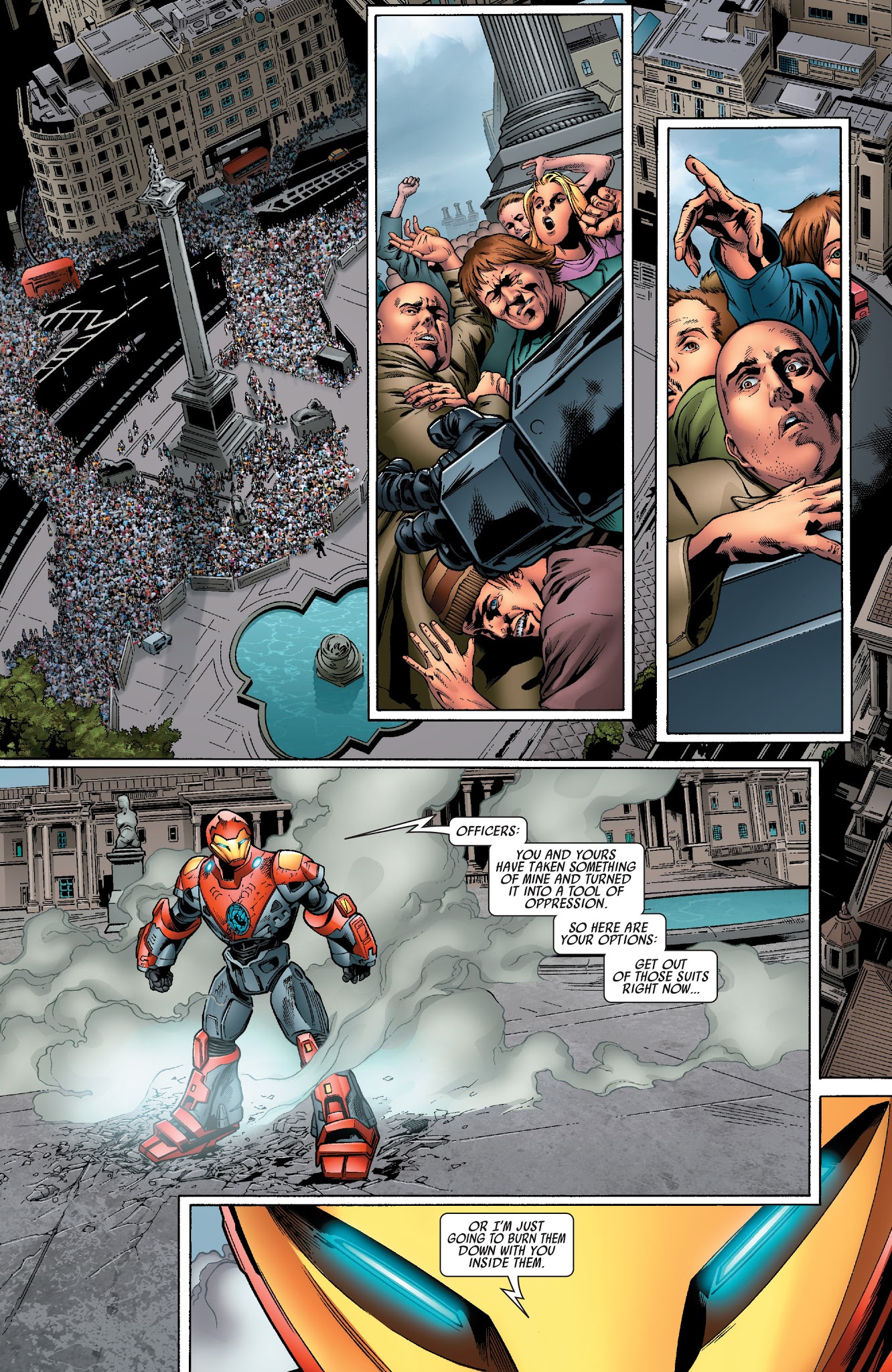 Read online Ultimate Armor Wars comic -  Issue #3 - 13