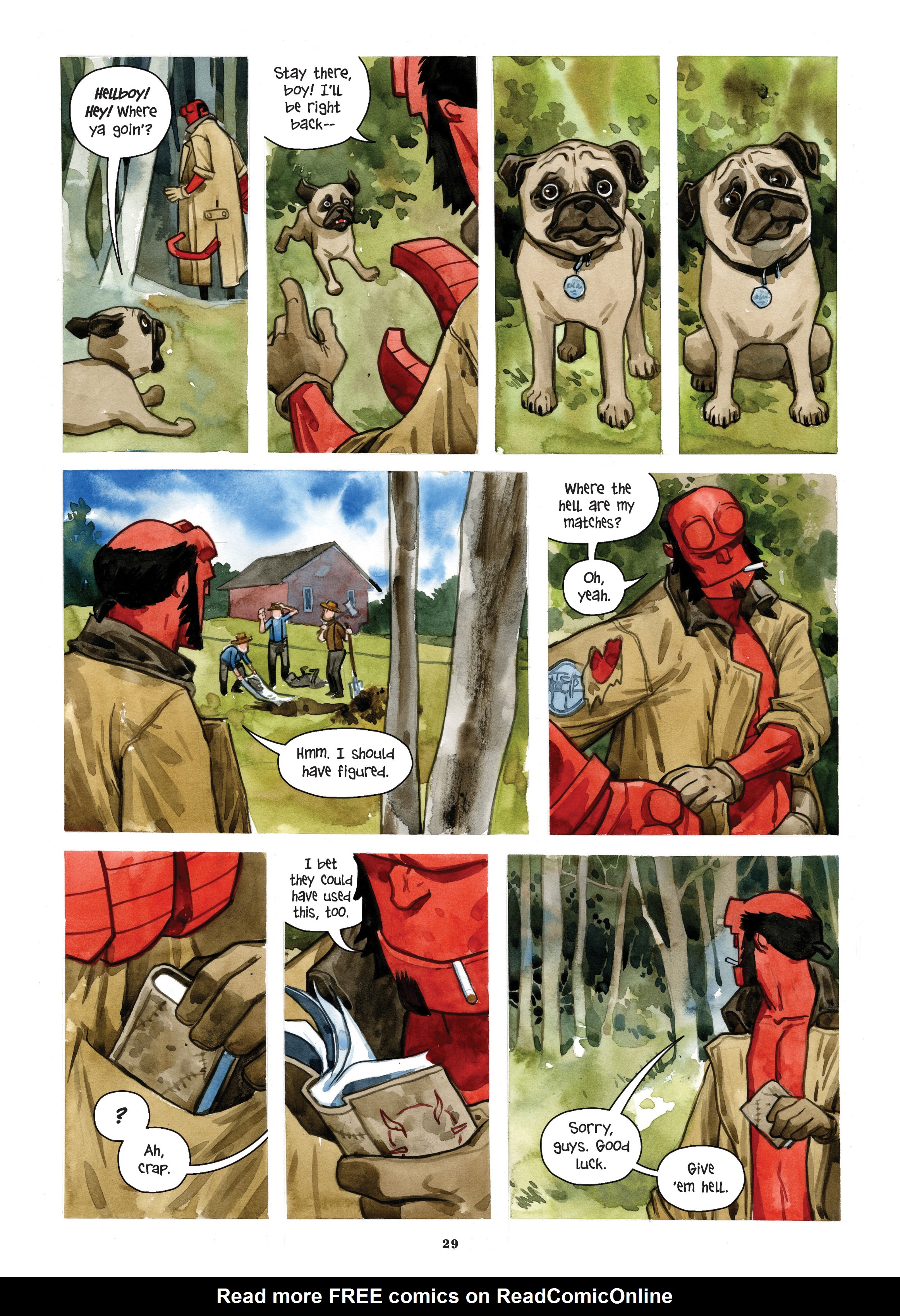 Read online Beasts of Burden: Neighborhood Watch (2019) comic -  Issue # TPB (Part 1) - 32