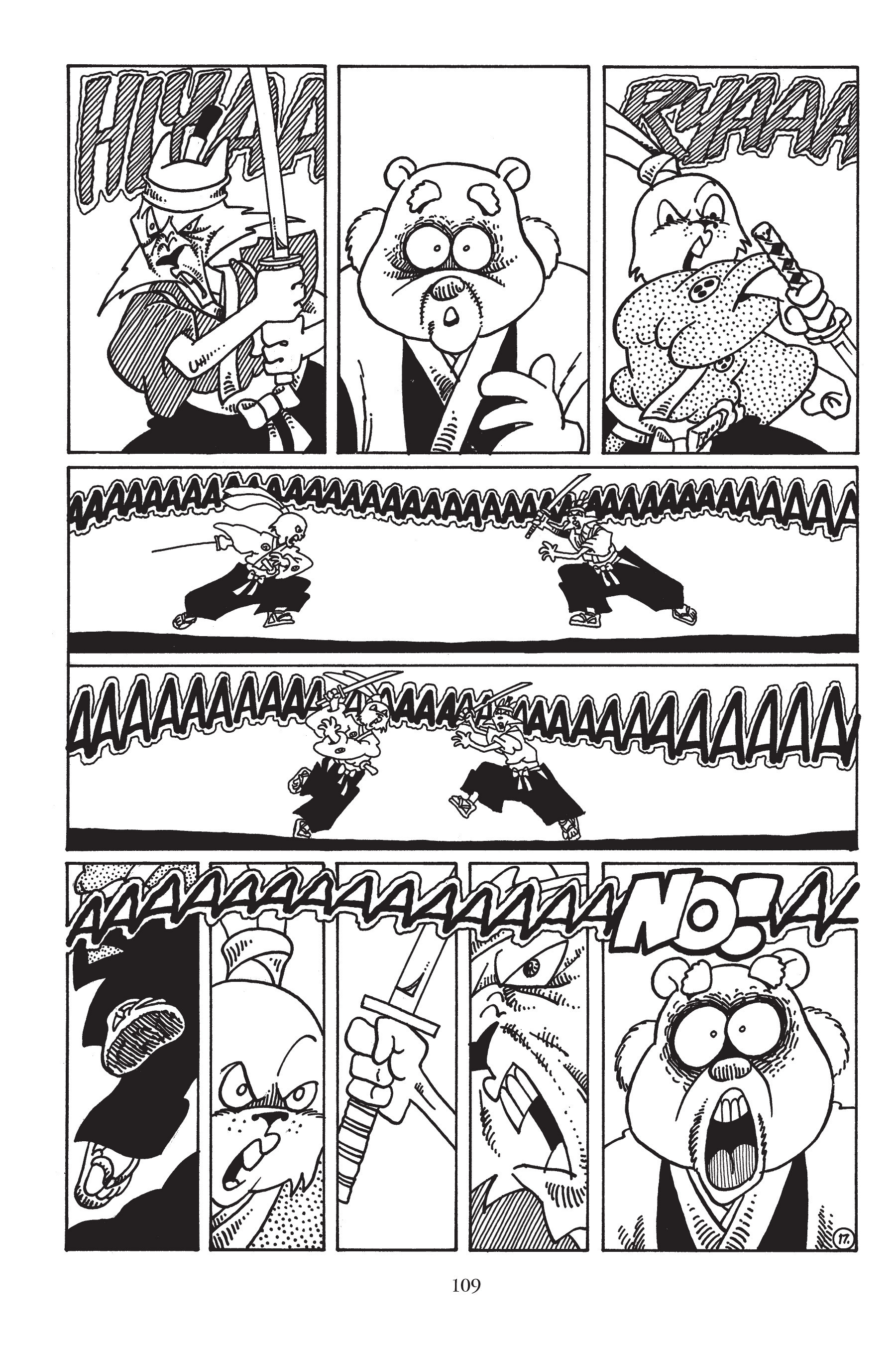 Read online Usagi Yojimbo (1987) comic -  Issue # _TPB 5 - 107
