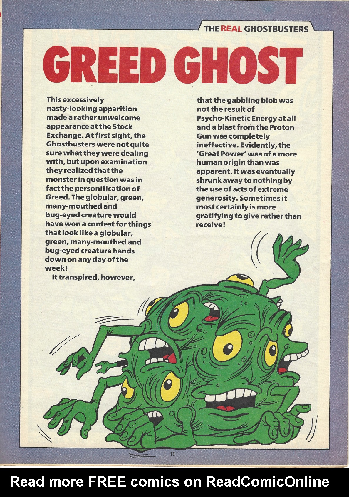 Read online The Real Ghostbusters comic -  Issue #47 - 11