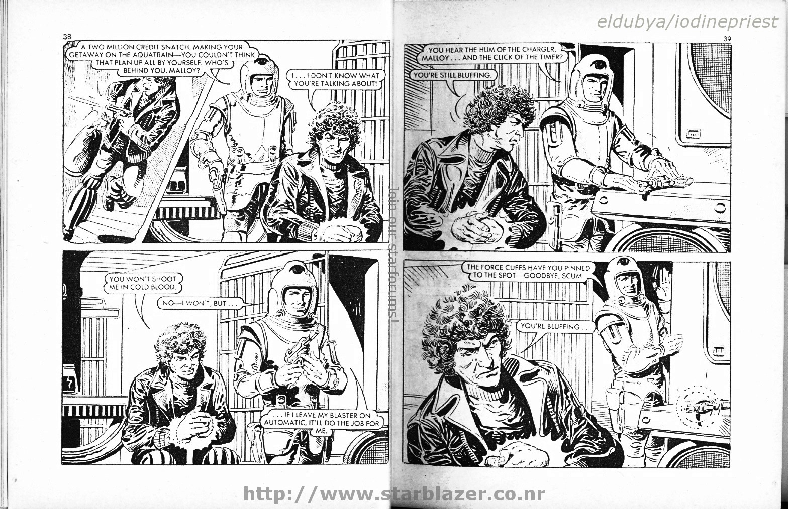 Read online Starblazer comic -  Issue #90 - 21