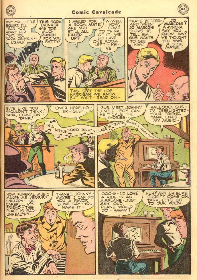 Read online Comic Cavalcade comic -  Issue #25 - 45