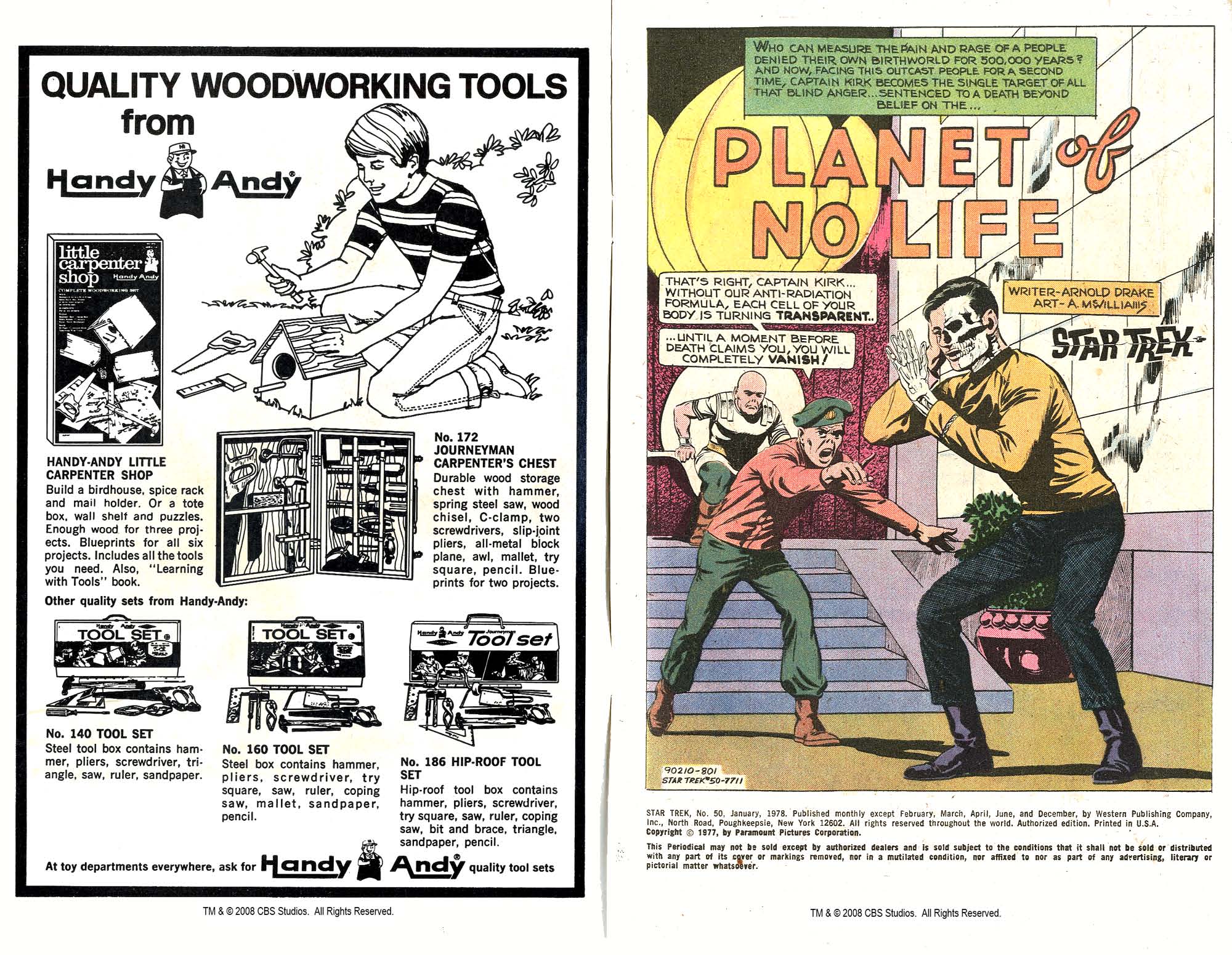 Read online Star Trek (1967) comic -  Issue #50 - 2