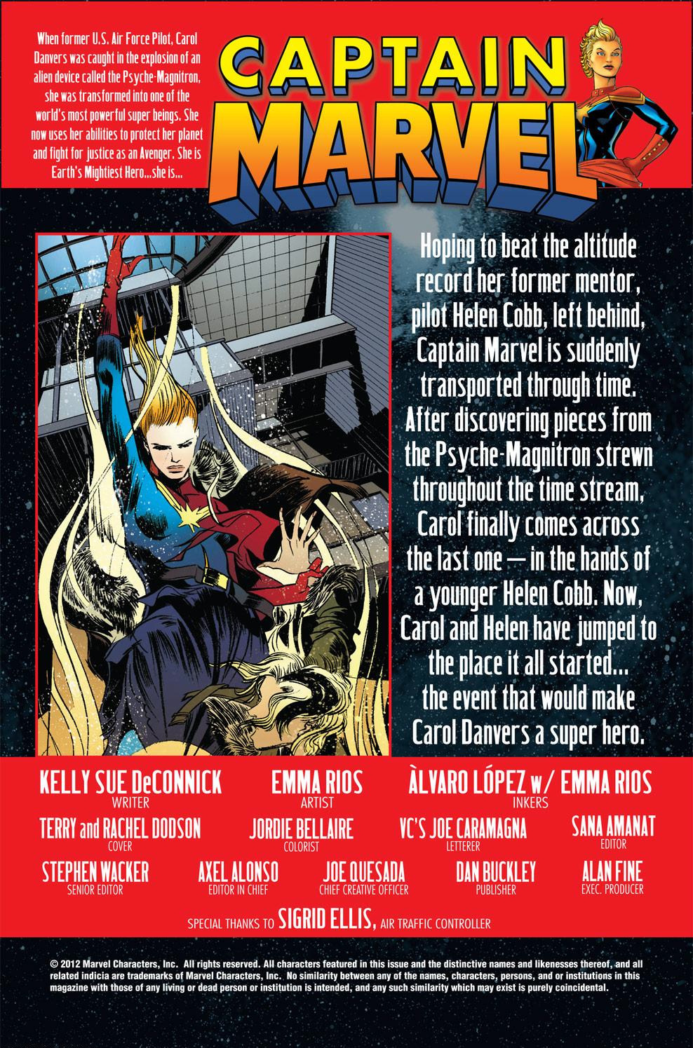 Read online Captain Marvel (2012) comic -  Issue #6 - 2