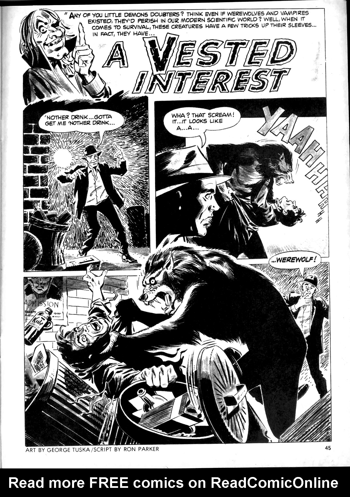 Creepy (1964) Issue #20 #20 - English 45