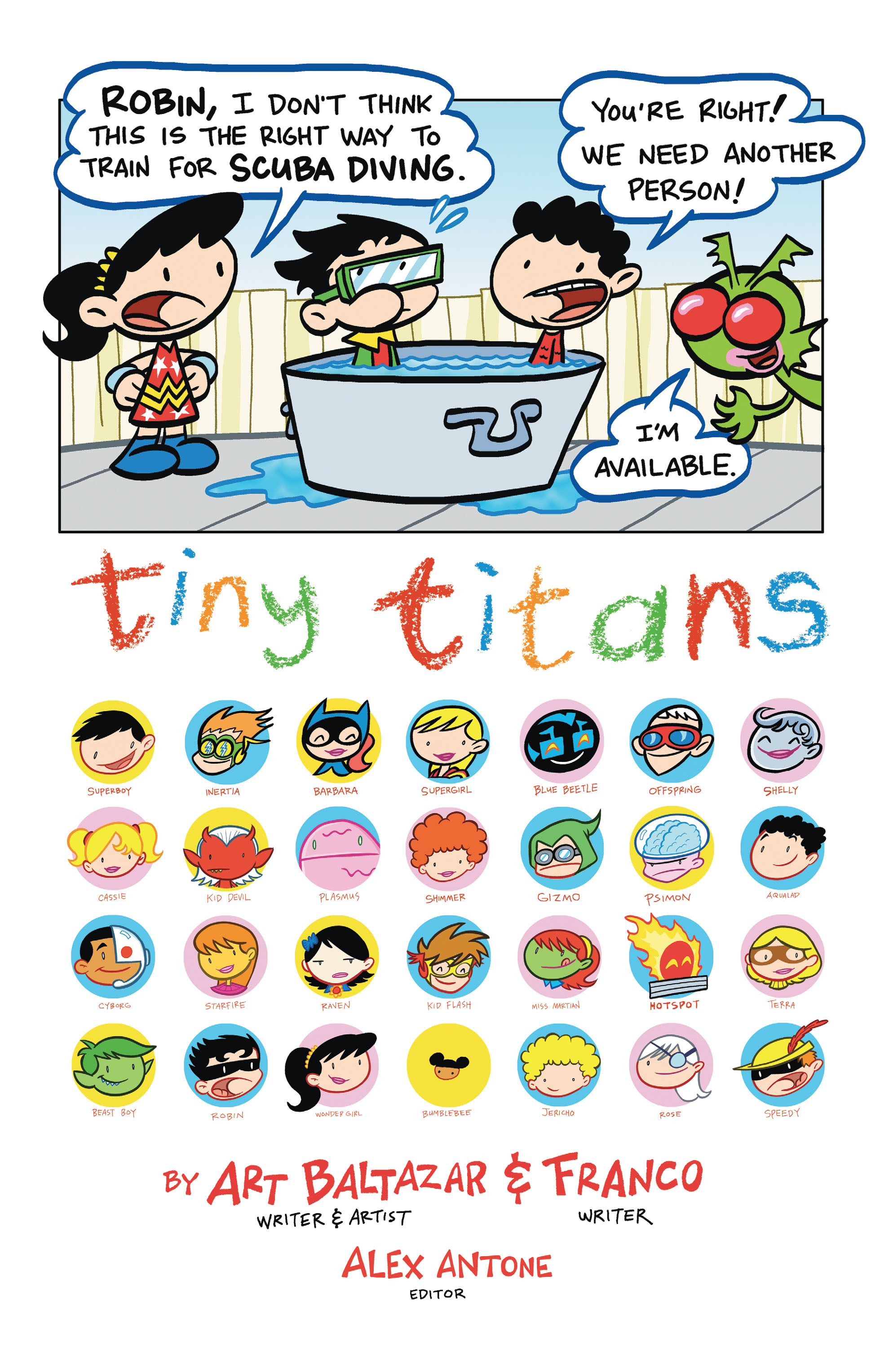 Read online Tiny Titans: Return To the Treehouse comic -  Issue #4 - 2