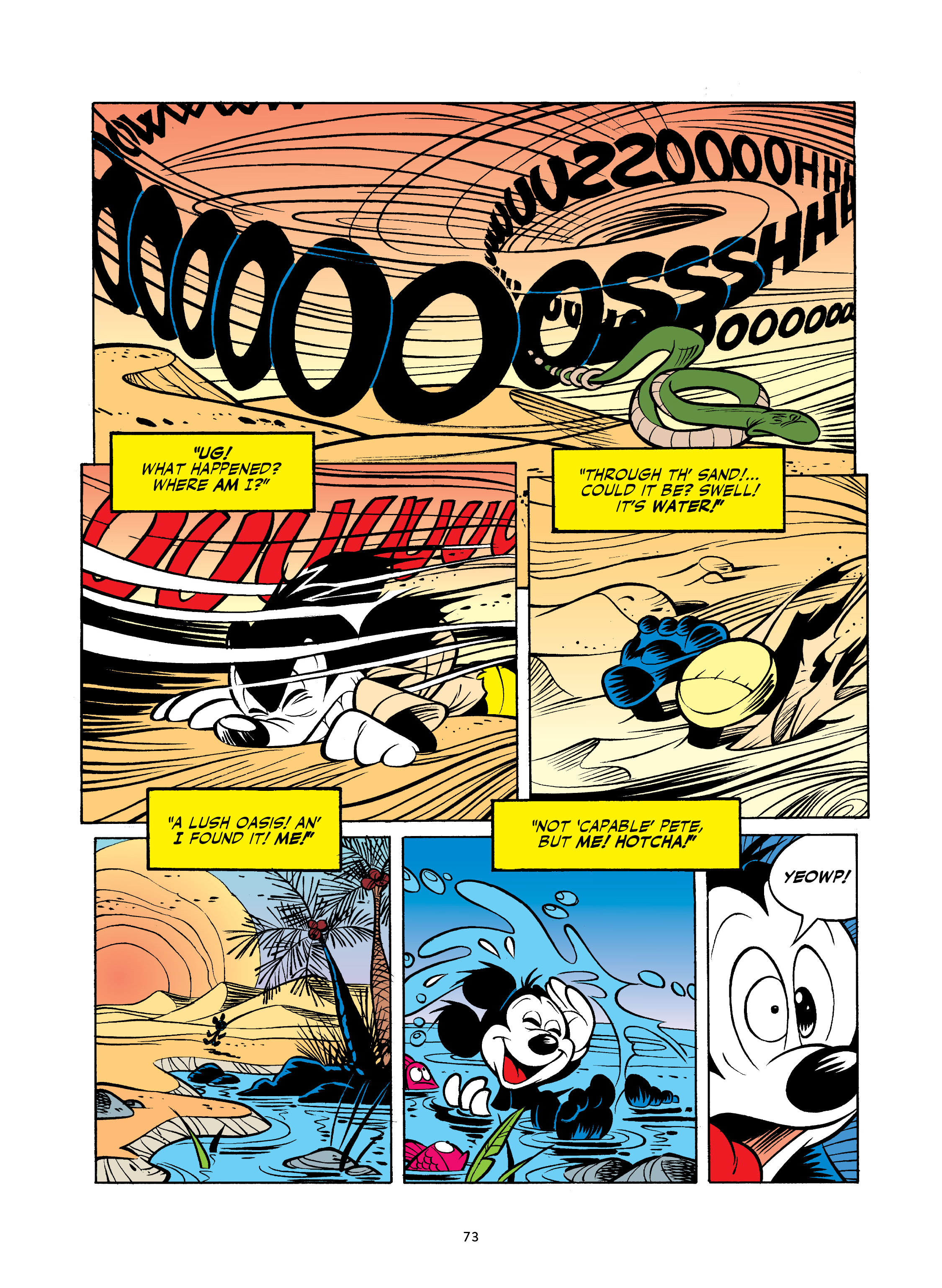 Read online Walt Disney's Mickey and Donald: "For Whom the Doorbell Tolls" and Other Tales Inspired by Hemingway comic -  Issue # TPB (Part 1) - 74