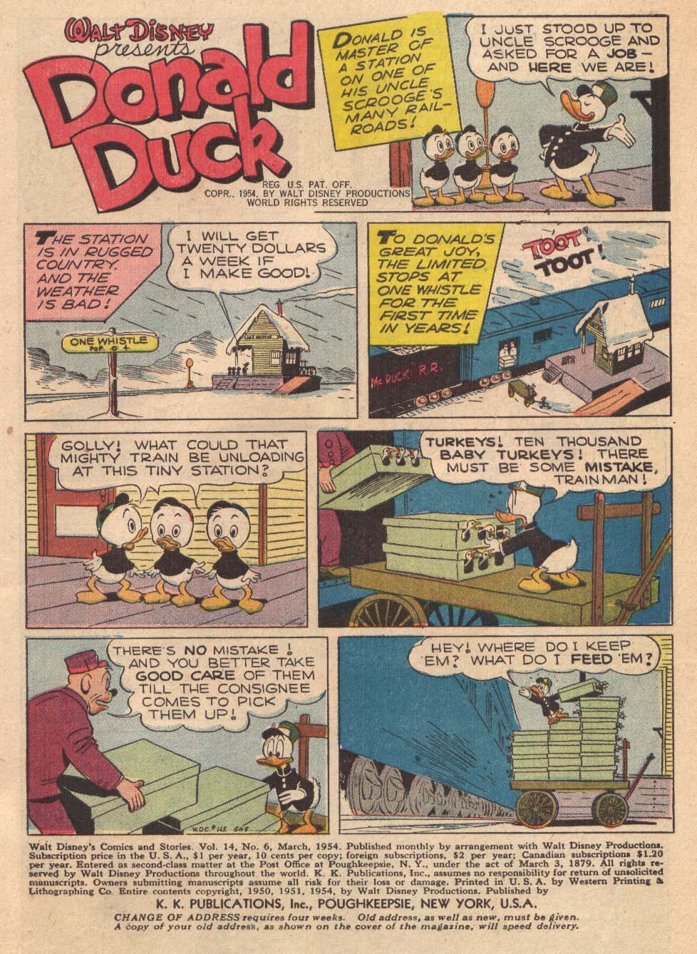 Walt Disney's Comics and Stories issue 162 - Page 3