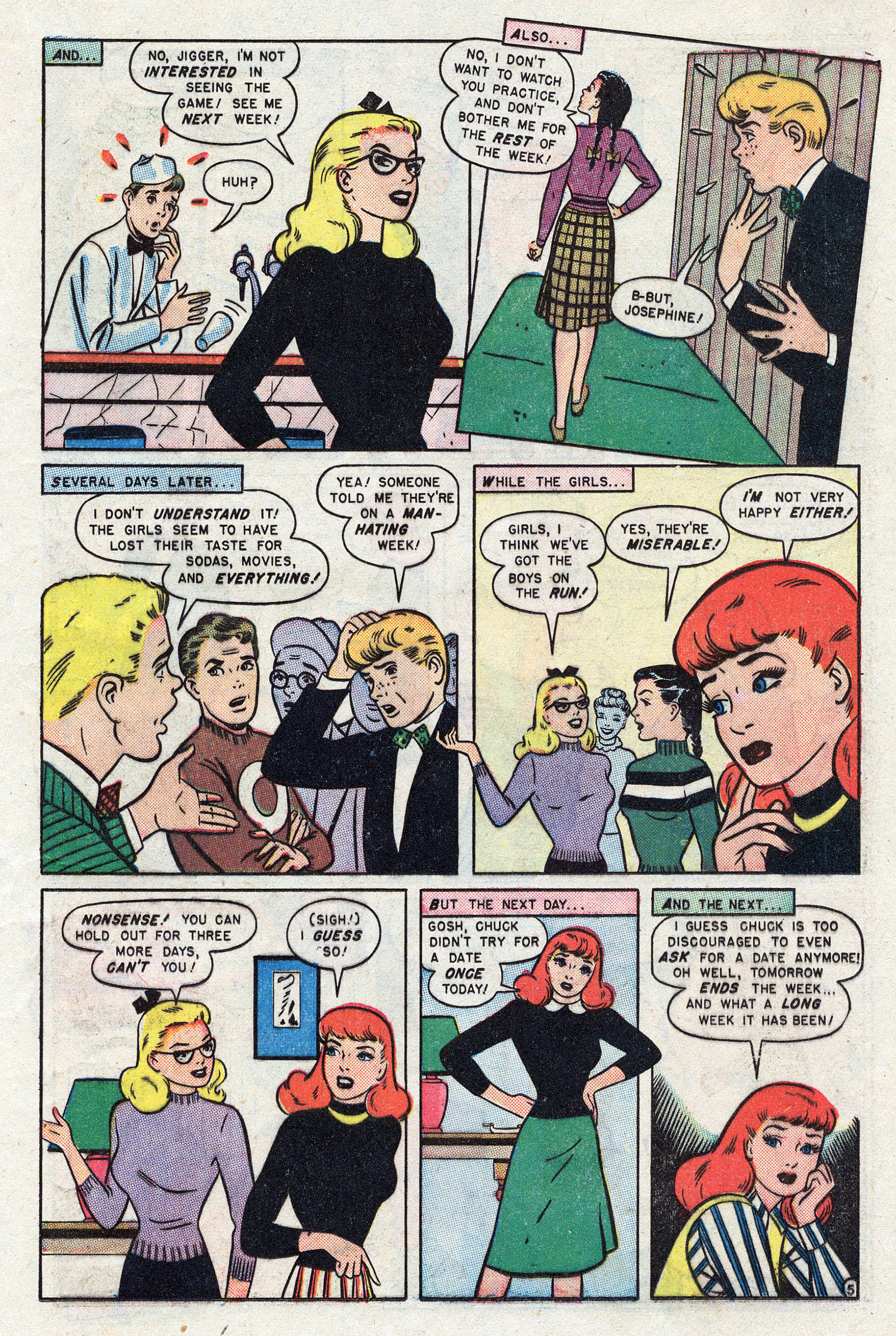 Read online Georgie And Judy Comics comic -  Issue #20 - 24