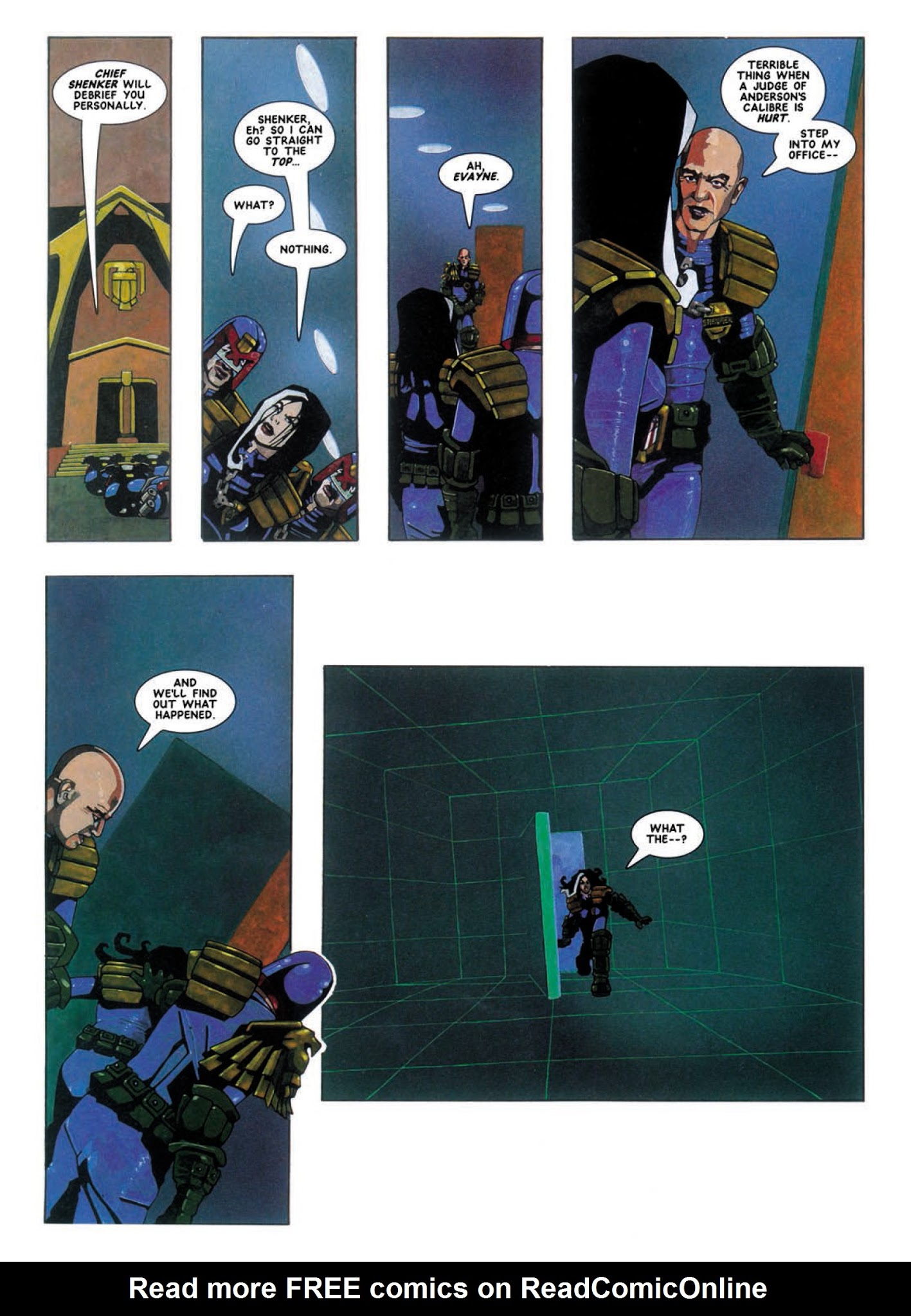 Read online Judge Anderson: The Psi Files comic -  Issue # TPB 4 - 32