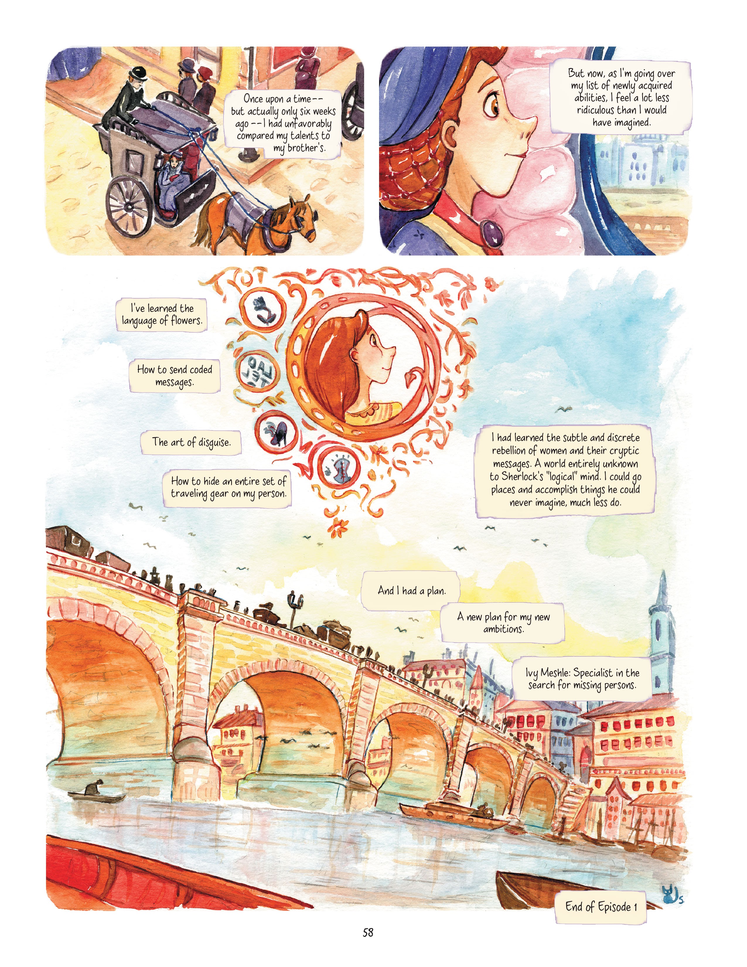 Read online An Enola Holmes Mystery comic -  Issue #1 - 60