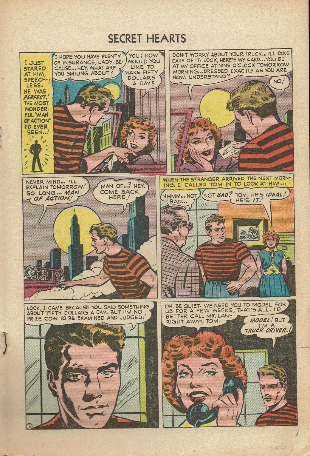 Read online Secret Hearts comic -  Issue #14 - 19