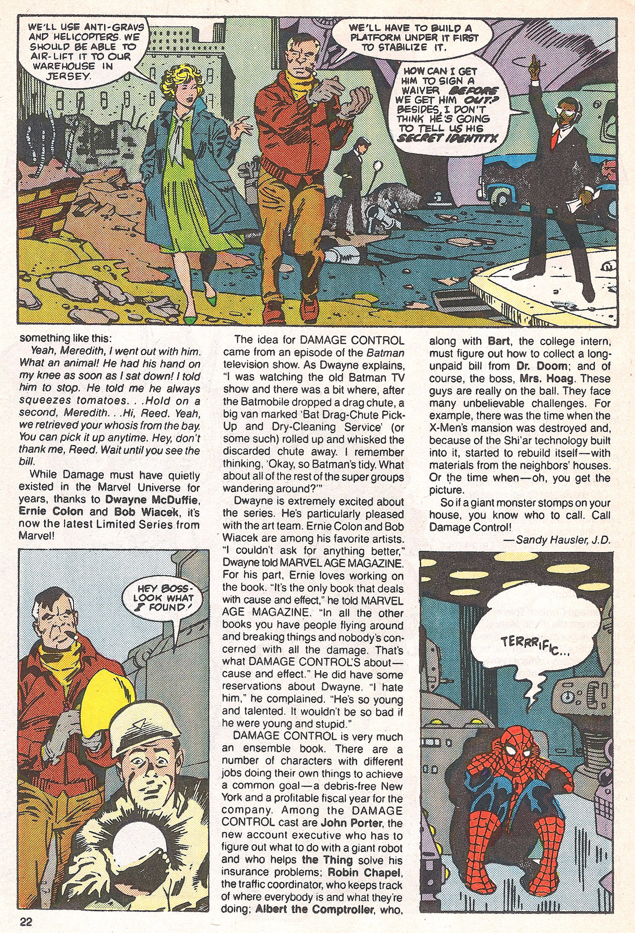 Read online Marvel Age comic -  Issue #73 - 23