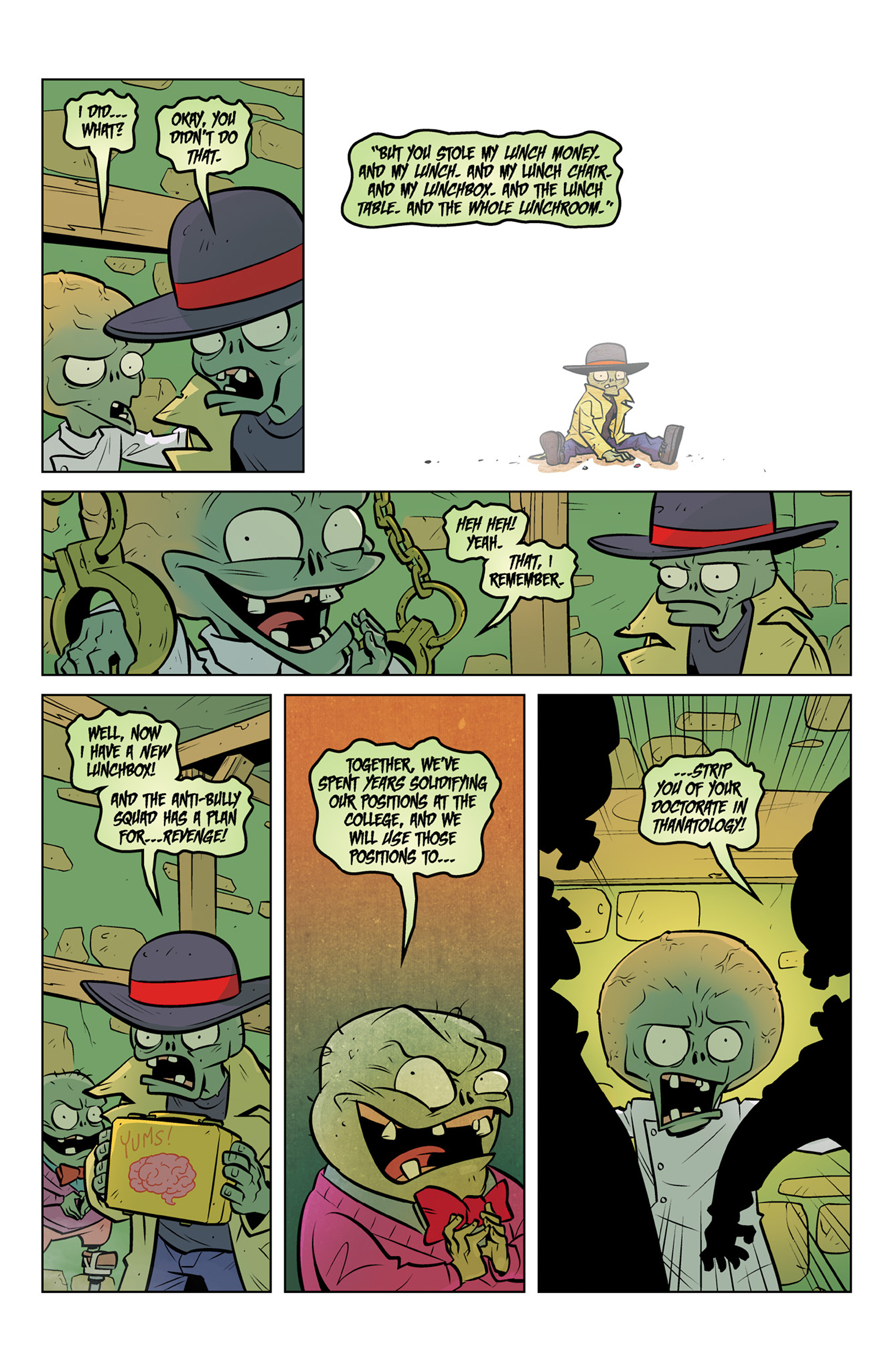 Read online Plants vs. Zombies: Bully For You comic -  Issue #2 - 11