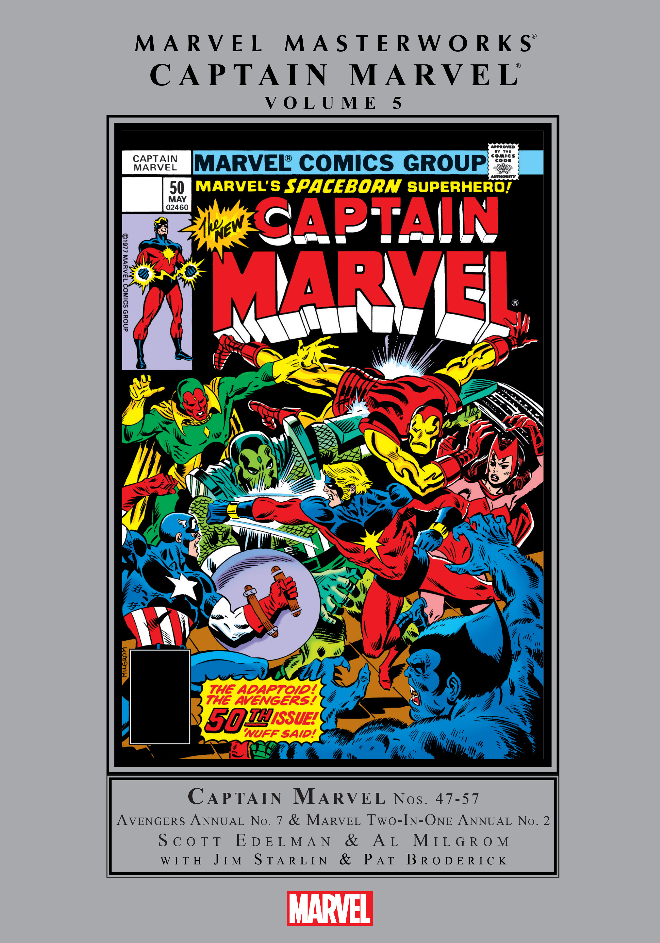 Read online Marvel Masterworks: Captain Marvel comic -  Issue # TPB 5 (Part 1) - 1