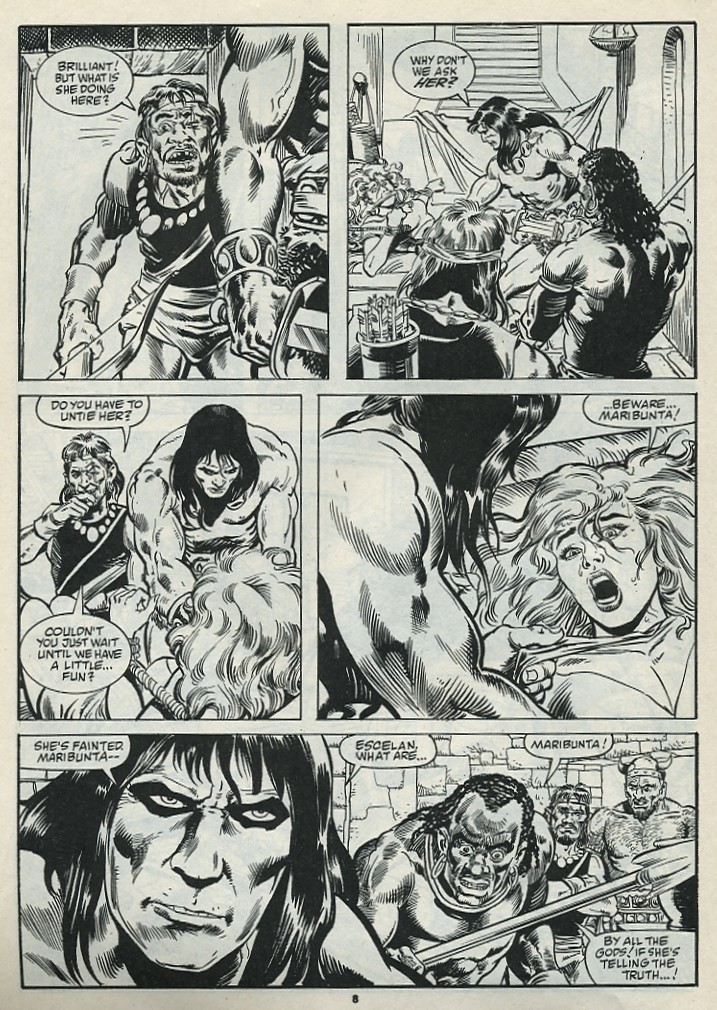 The Savage Sword Of Conan issue 182 - Page 10