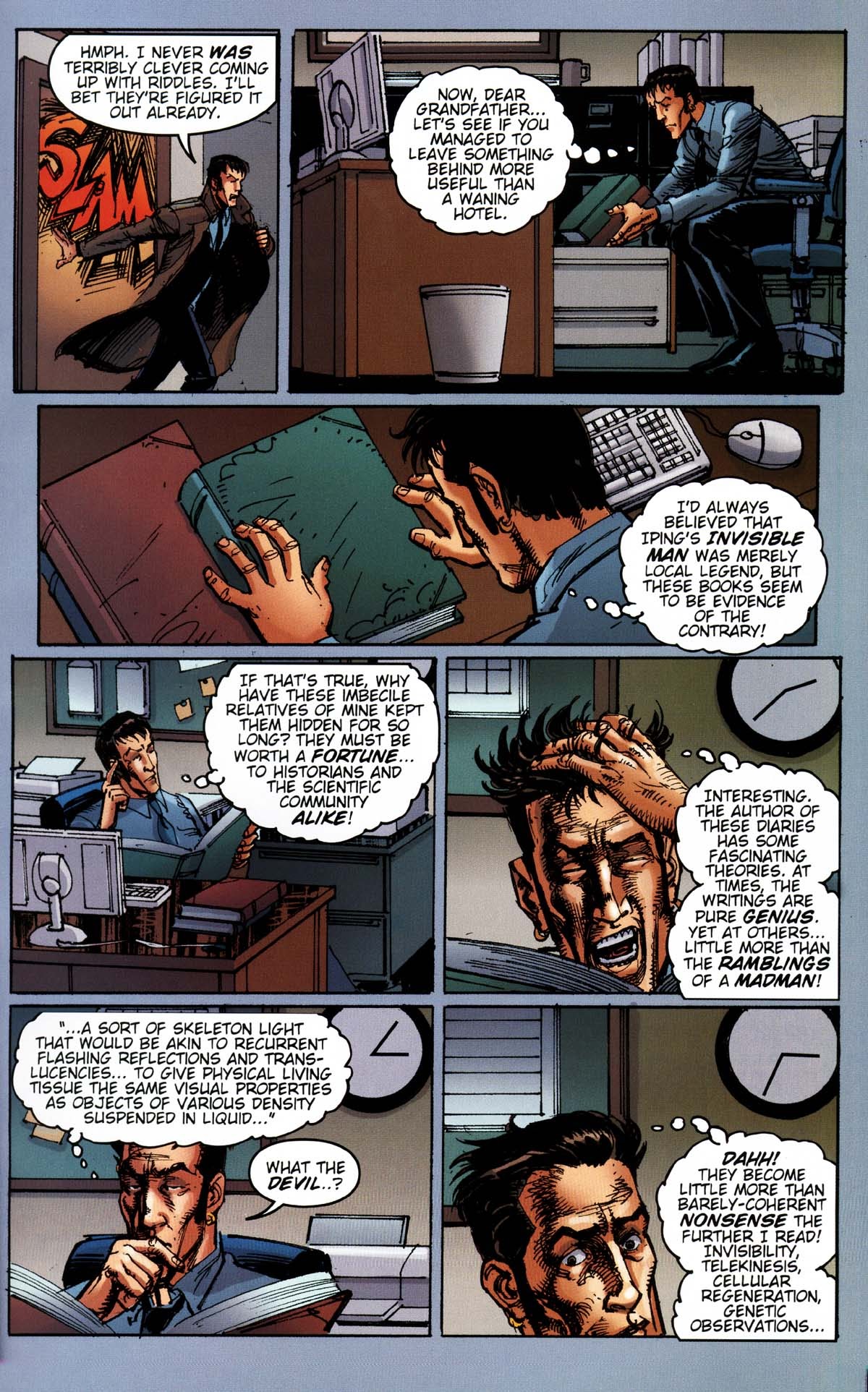 Read online Legacy of the Invisible Man comic -  Issue # Full - 9