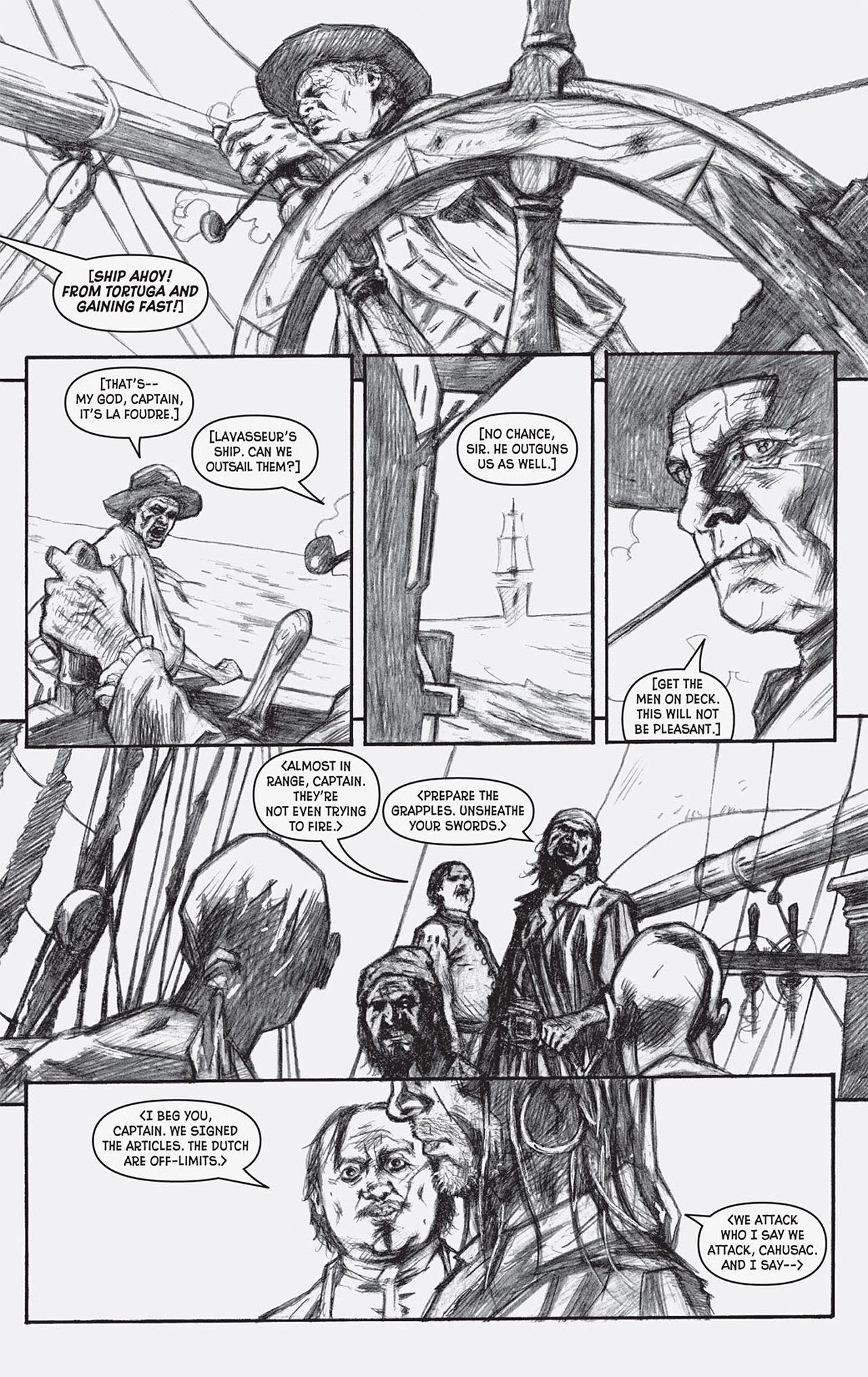Read online Captain Blood: Odyssey comic -  Issue #2 - 19