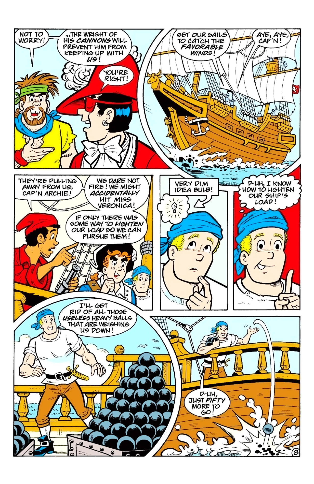 Read online Archie's Buried Treasure comic -  Issue # TPB - 9