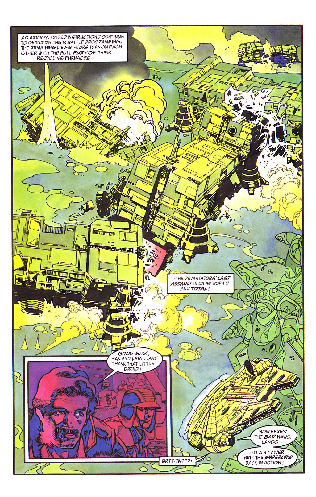 Read online Star Wars: Dark Empire comic -  Issue #6 - 12