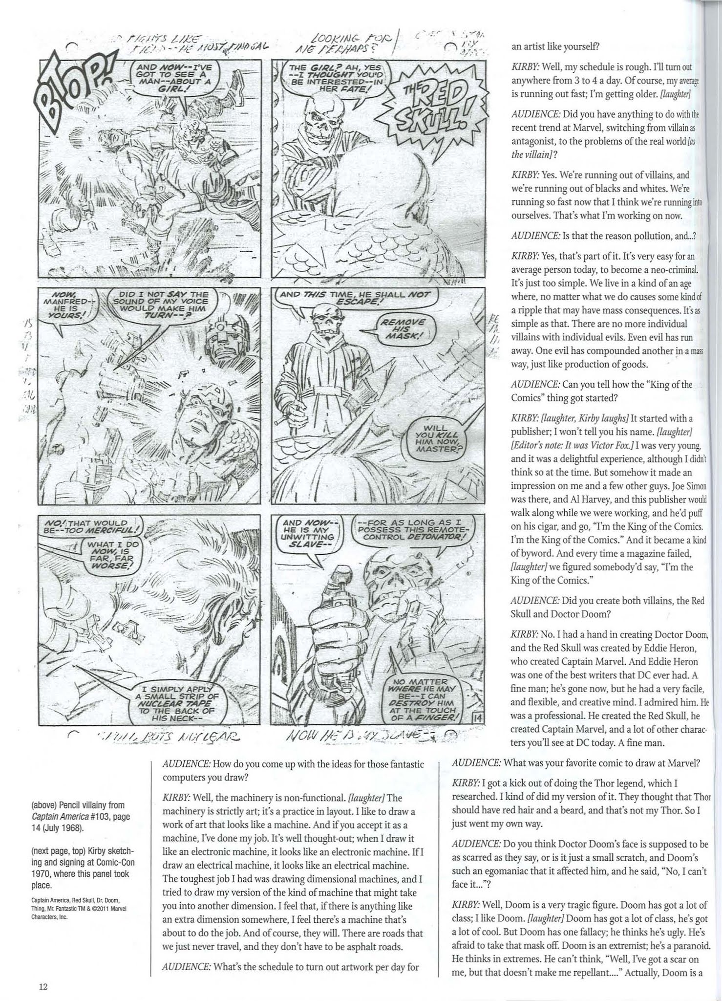 Read online The Jack Kirby Collector comic -  Issue #57 - 14
