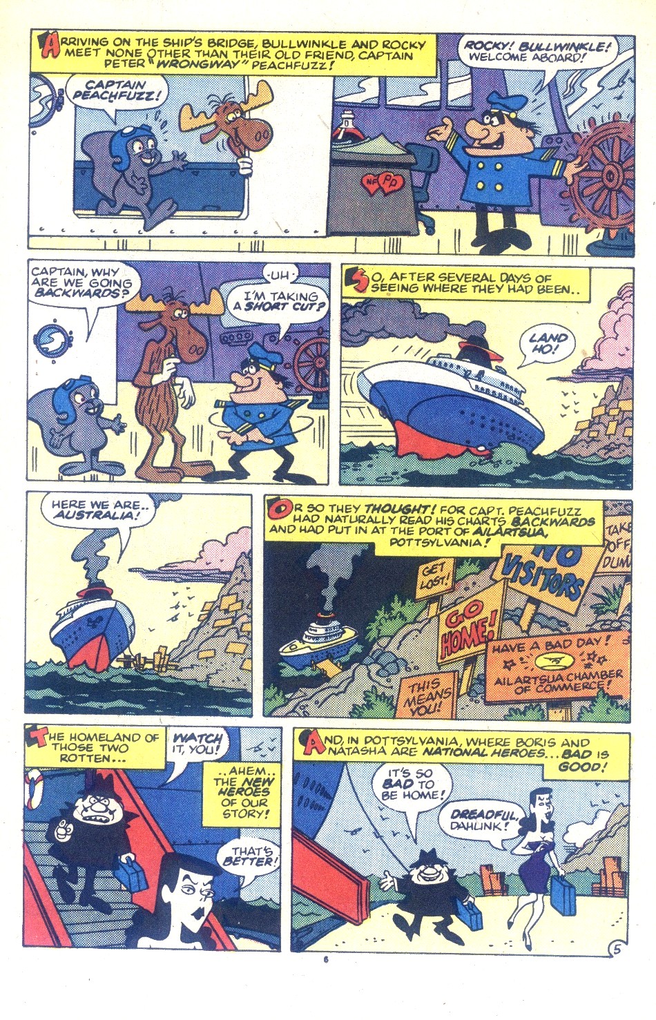 Bullwinkle and Rocky 5 Page 7
