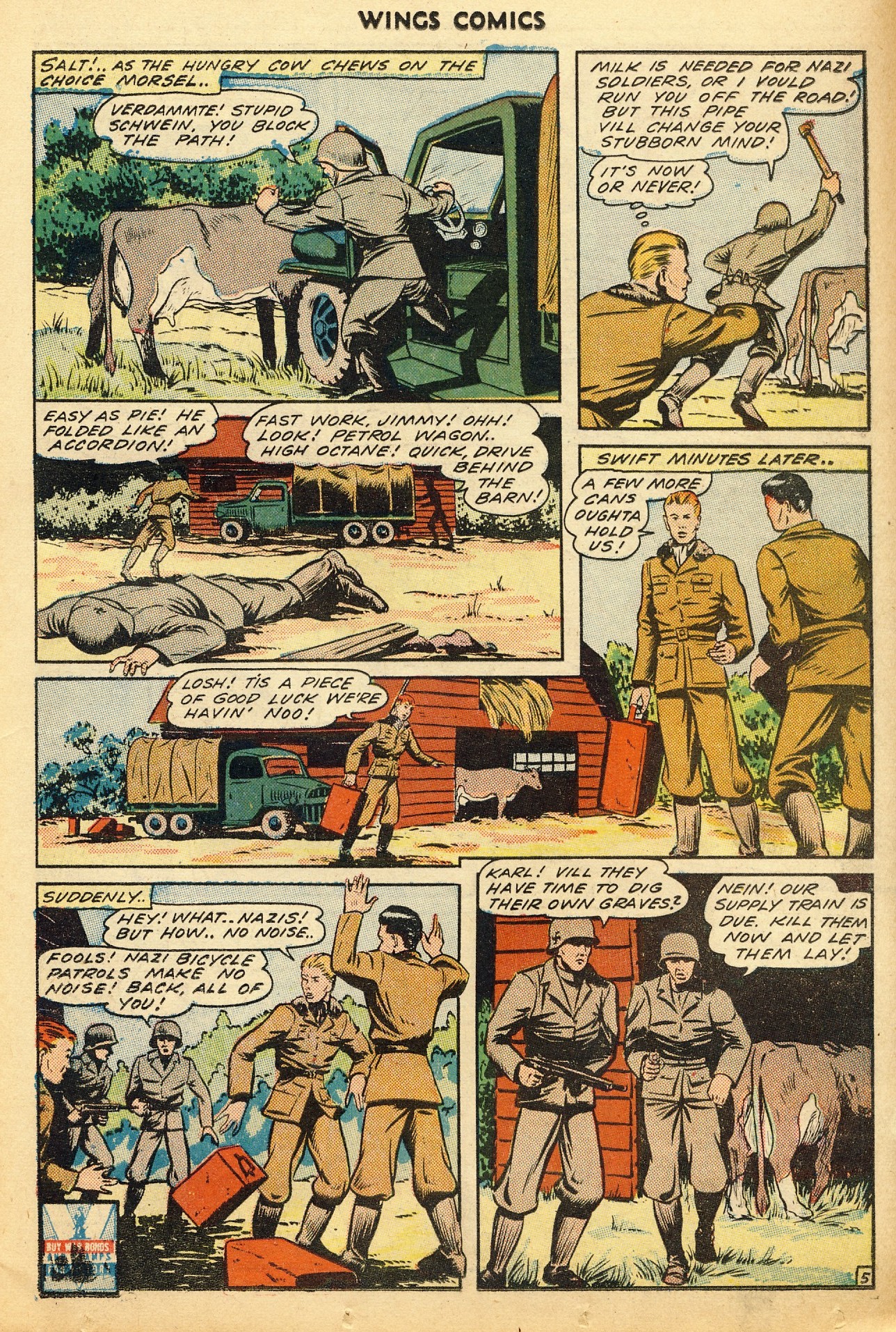 Read online Wings Comics comic -  Issue #45 - 31