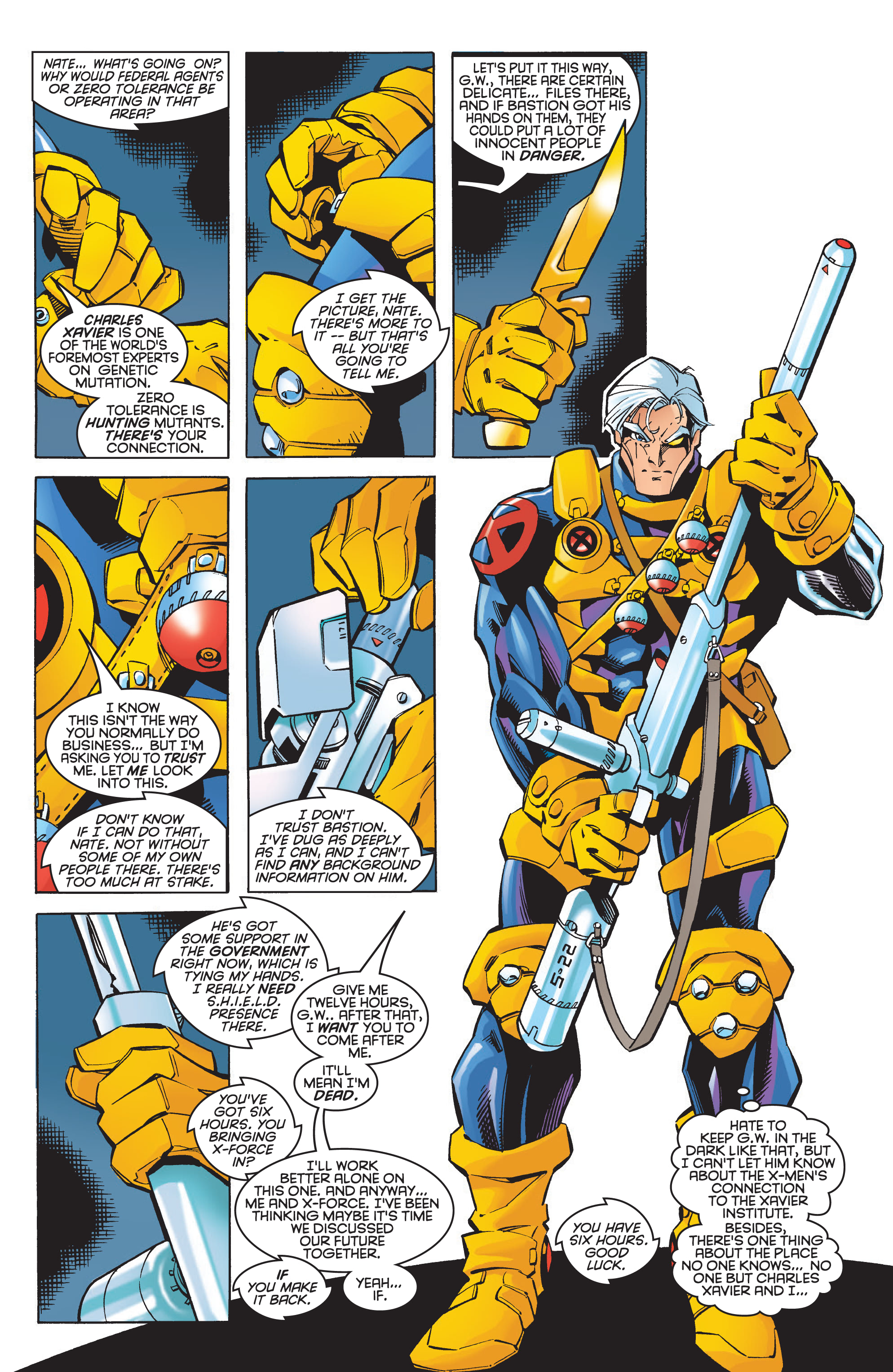 Read online X-Men Milestones: Operation Zero Tolerance comic -  Issue # TPB (Part 2) - 57