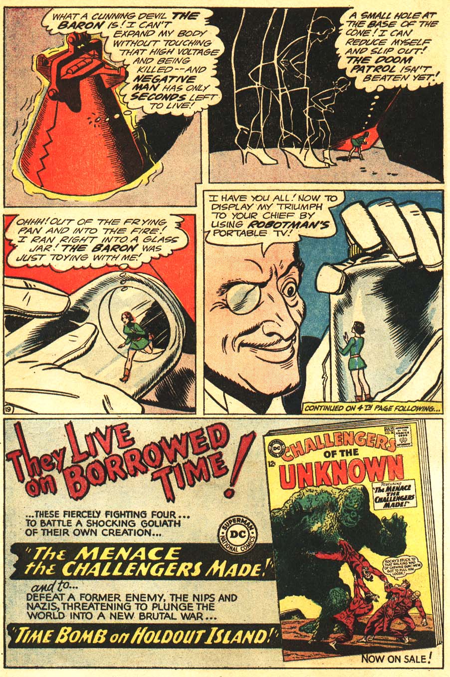 Read online Doom Patrol (1964) comic -  Issue #88 - 22