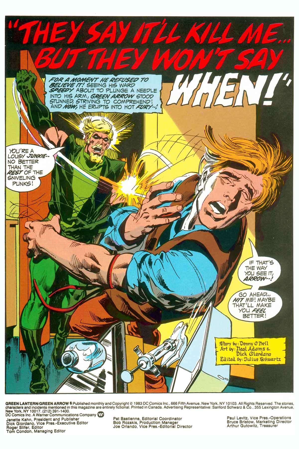 Read online Green Lantern/Green Arrow comic -  Issue #6 - 2
