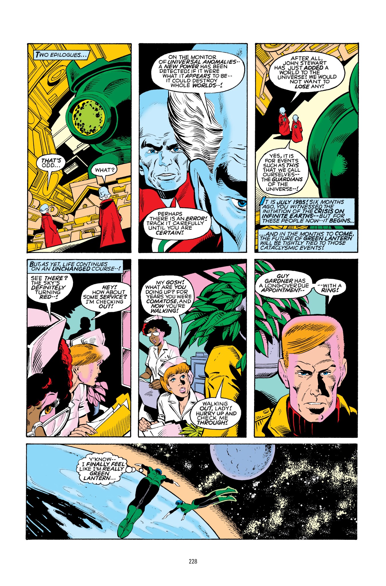 Read online Green Lantern: Sector 2814 comic -  Issue # TPB 2 - 225