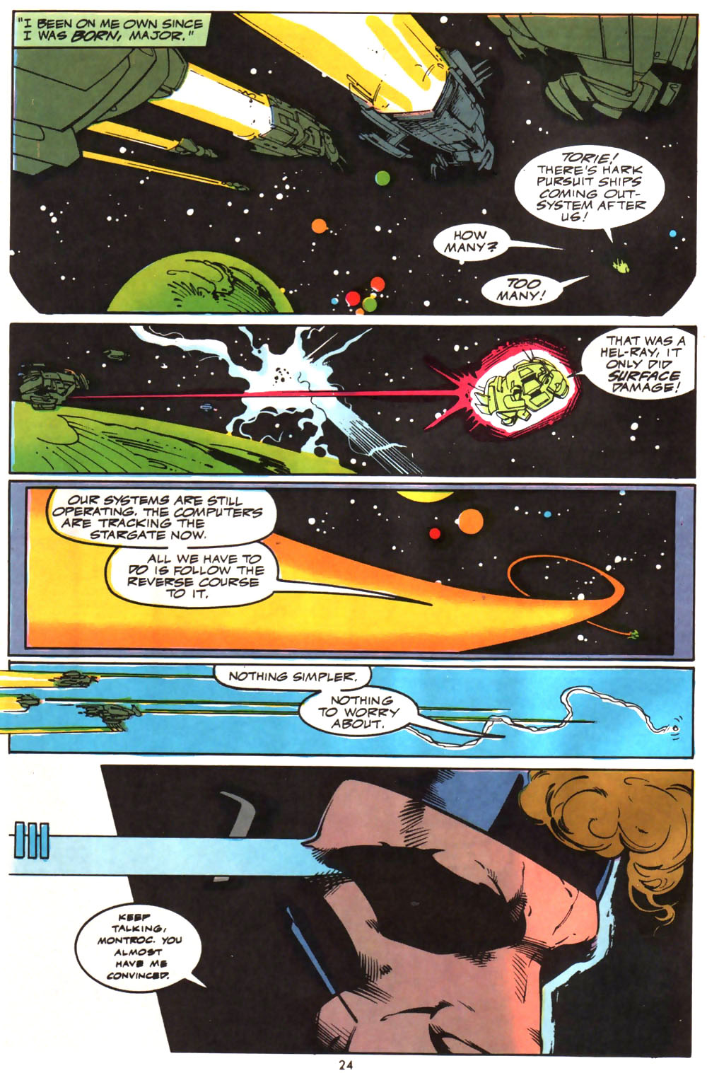 Read online Alien Legion (1987) comic -  Issue #11 - 26
